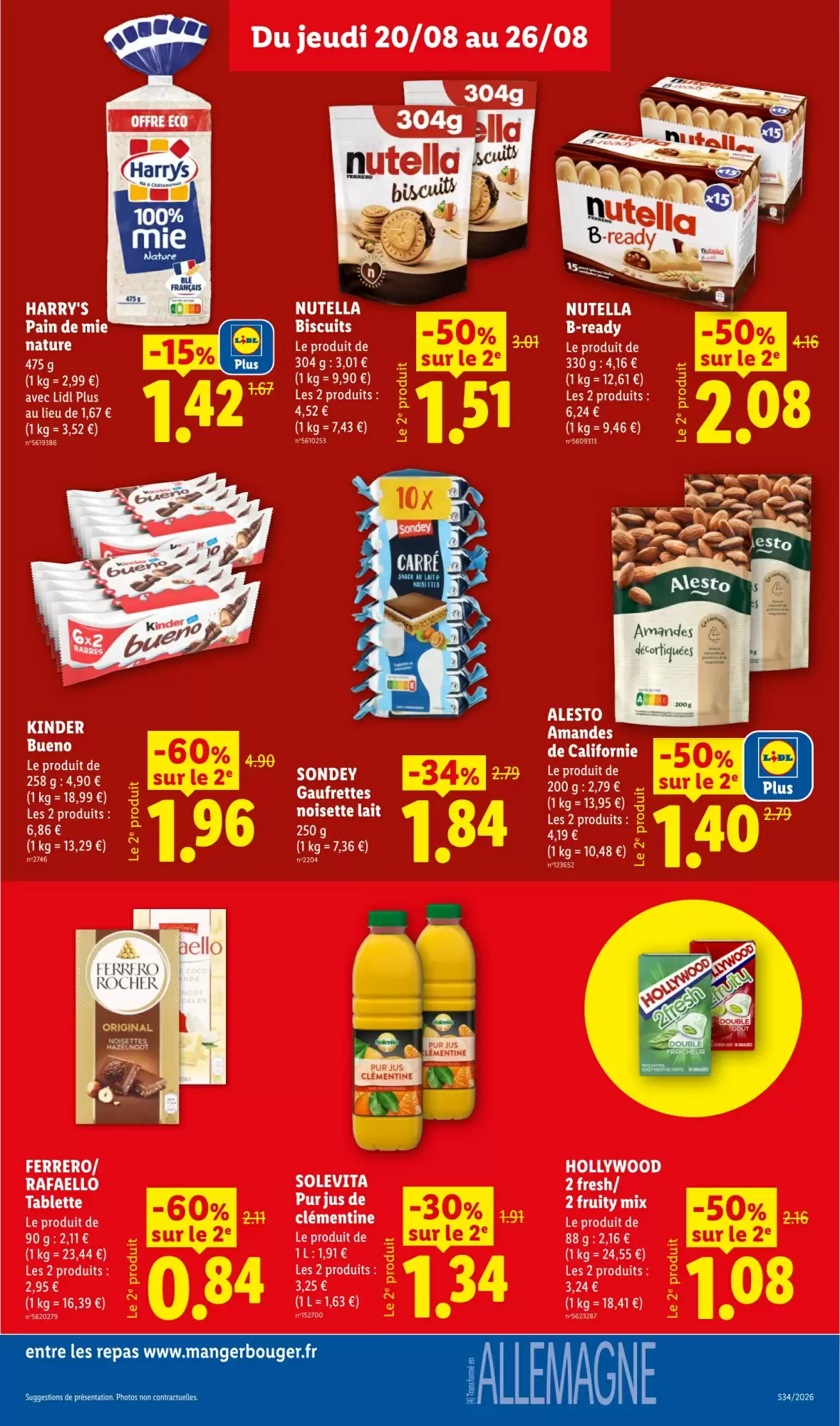 Catalogue Lidl 20 au 26 août 2026 - page 15