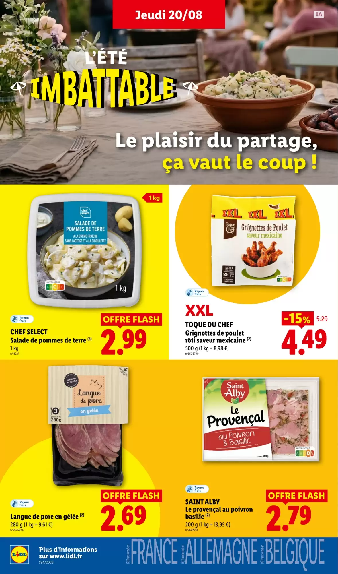 Catalogue Lidl 20 au 26 août 2026 - page 22