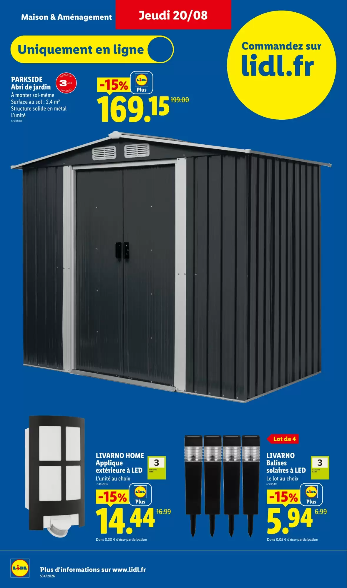 Catalogue Lidl 20 au 26 août 2026 - page 40