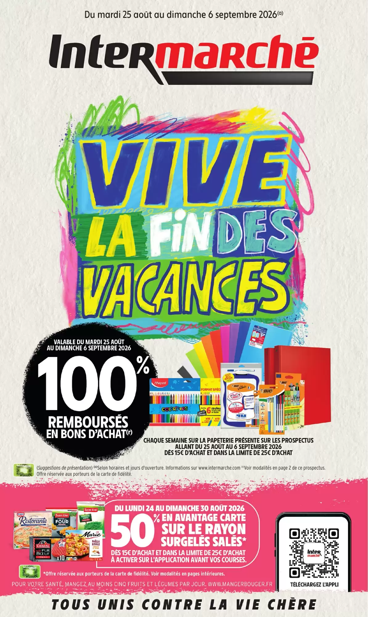 Catalogue Intermarché du 25 août au 6 septembre 2026 – page 1