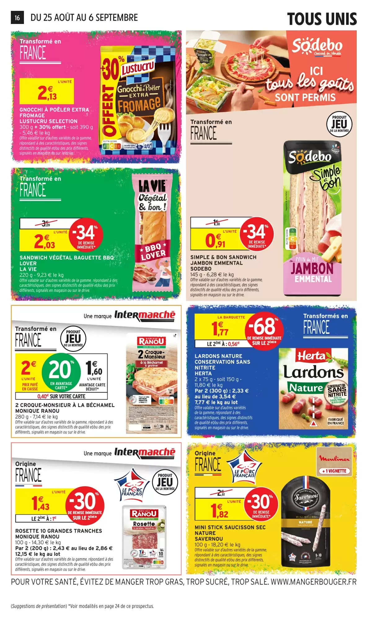 Catalogue Intermarché du 25 août au 6 septembre 2026 – page 16