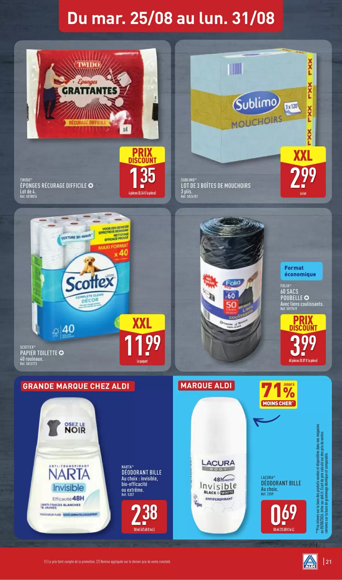 Catalogue Aldi du 25 au 31 août 2026 – page 23