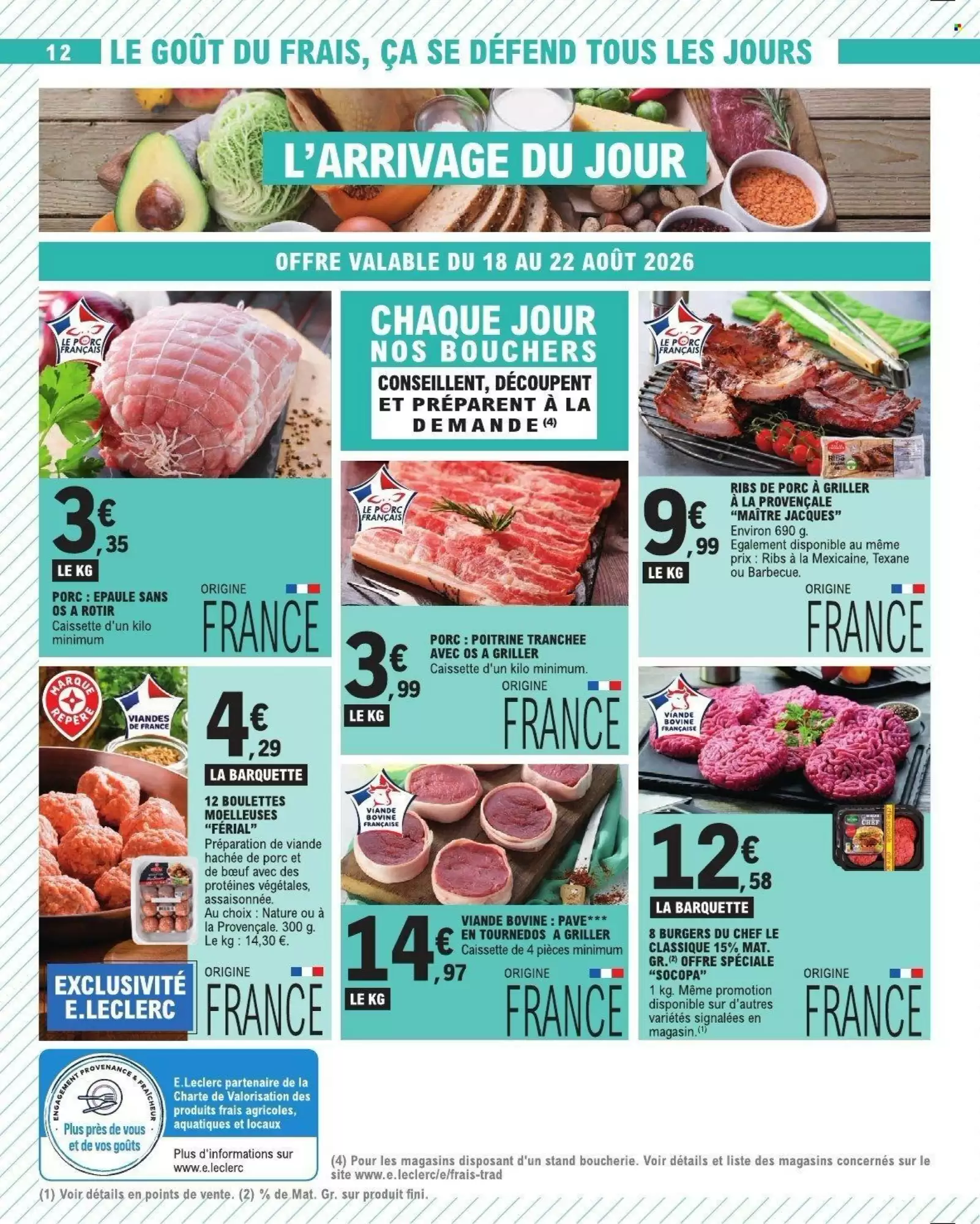 Catalogue E.Leclerc du 18 au 29 août 2026 – page 12