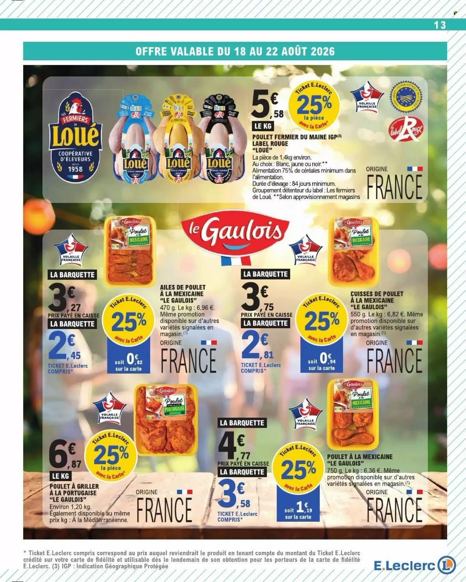Catalogue E.Leclerc du 18 au 29 août 2026 – page 13