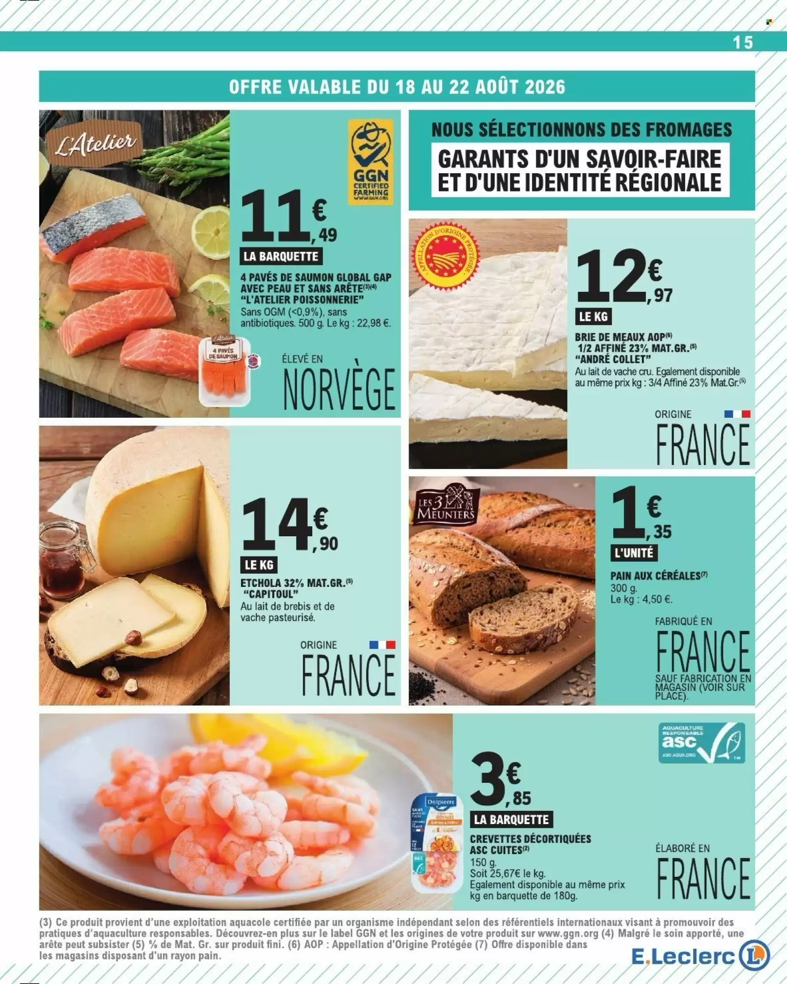 Catalogue E.Leclerc du 18 au 29 août 2026 – page 15