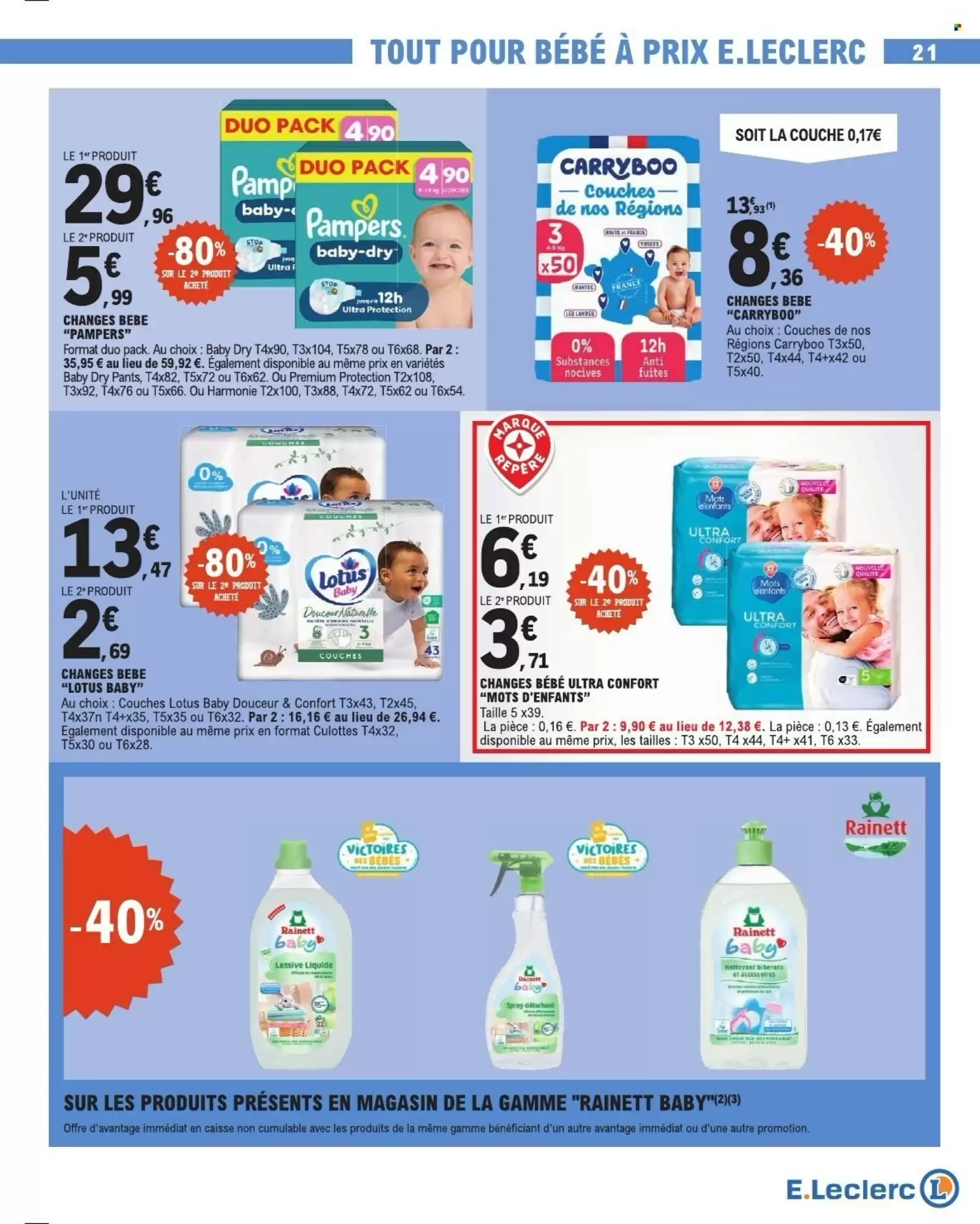 Catalogue E.Leclerc du 18 au 29 août 2026 – page 21