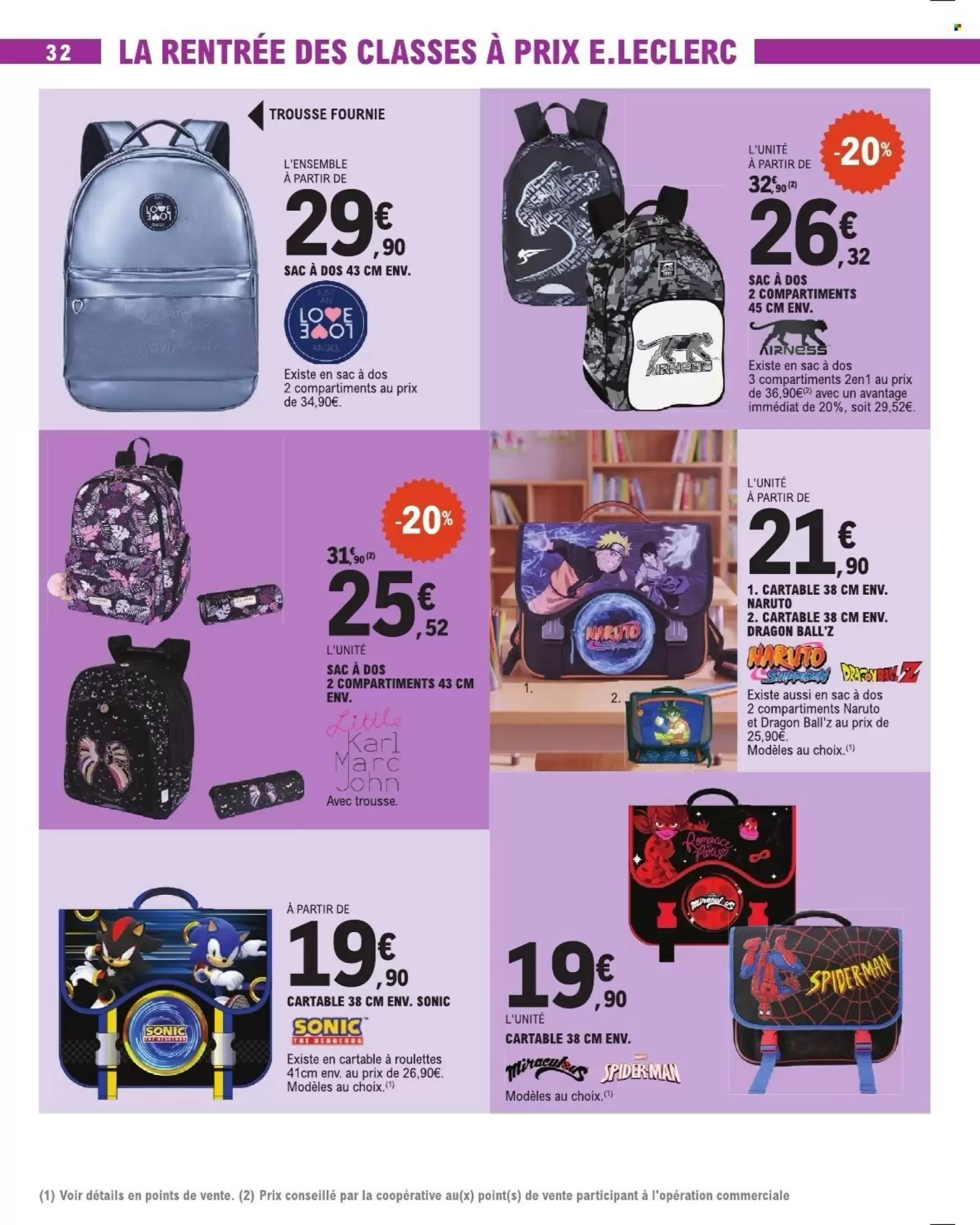 Catalogue E.Leclerc du 18 au 29 août 2026 – page 32