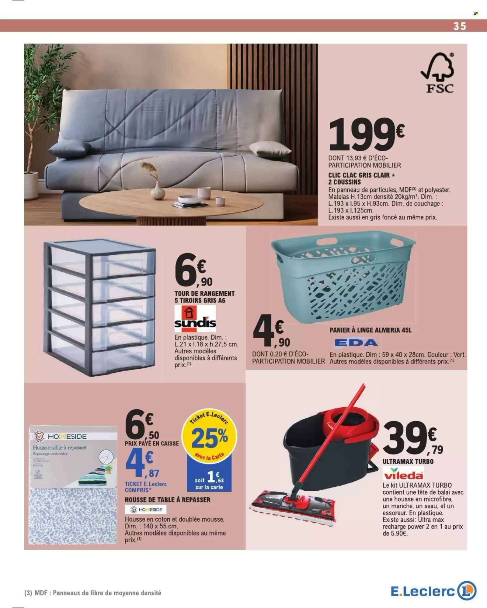 Catalogue E.Leclerc du 18 au 29 août 2026 – page 35