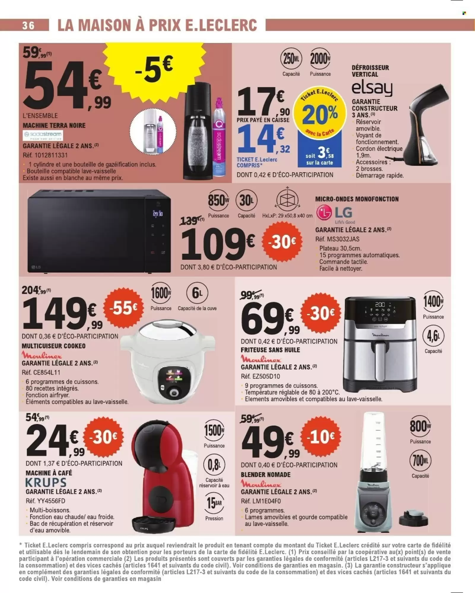 Catalogue E.Leclerc du 18 au 29 août 2026 – page 36