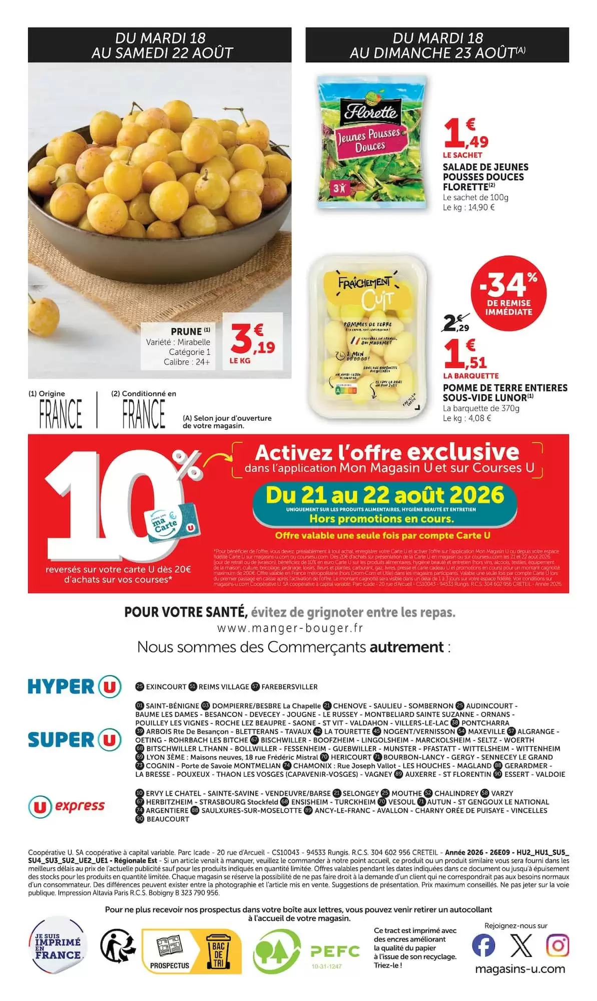 Catalogue Super U du 18 au 23 août 2026 – page 8