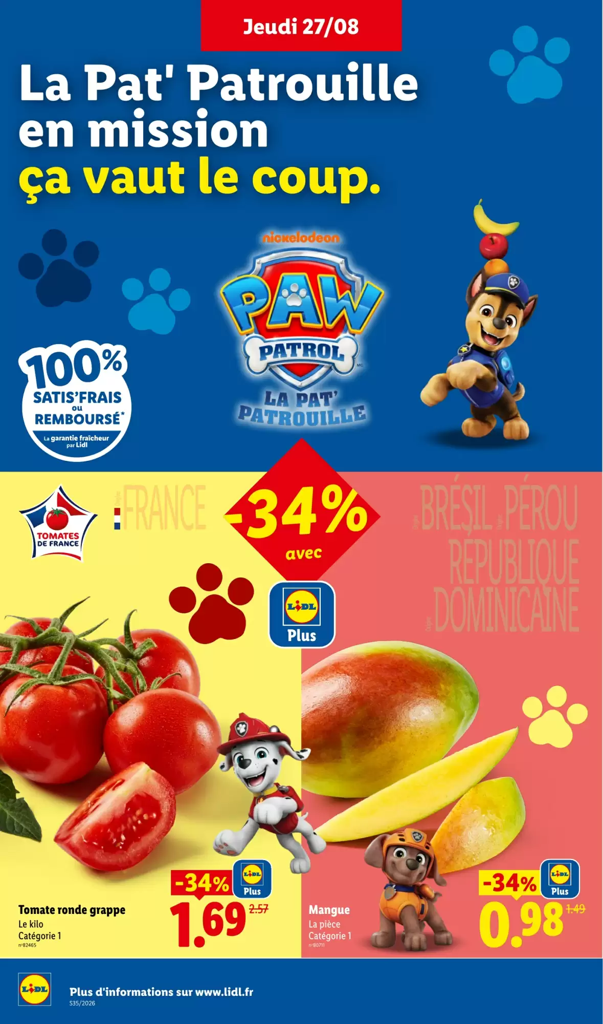 Catalogue Lidl du 27 août au 2 septembre 2026 – page 2