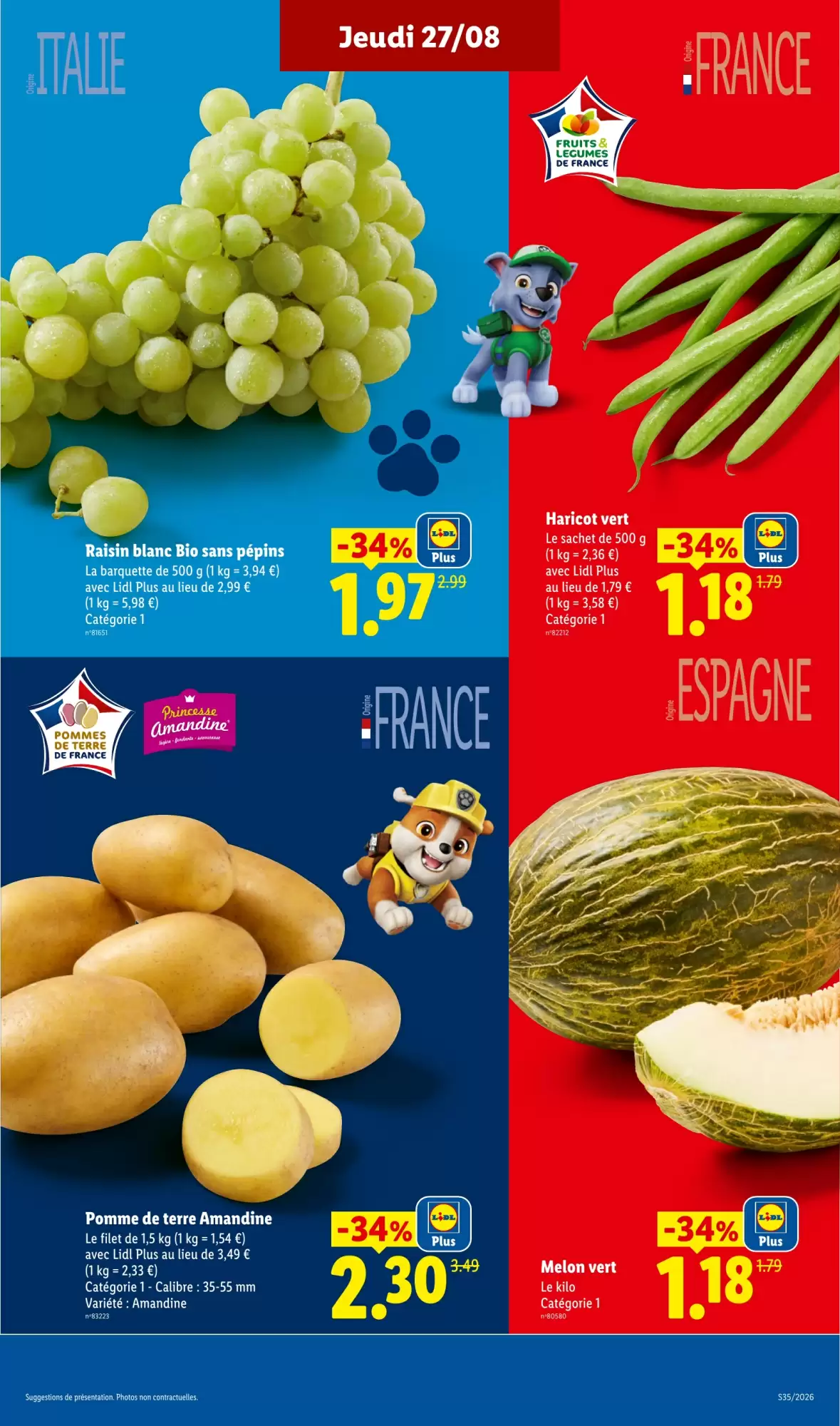 Catalogue Lidl du 27 août au 2 septembre 2026 – page 3