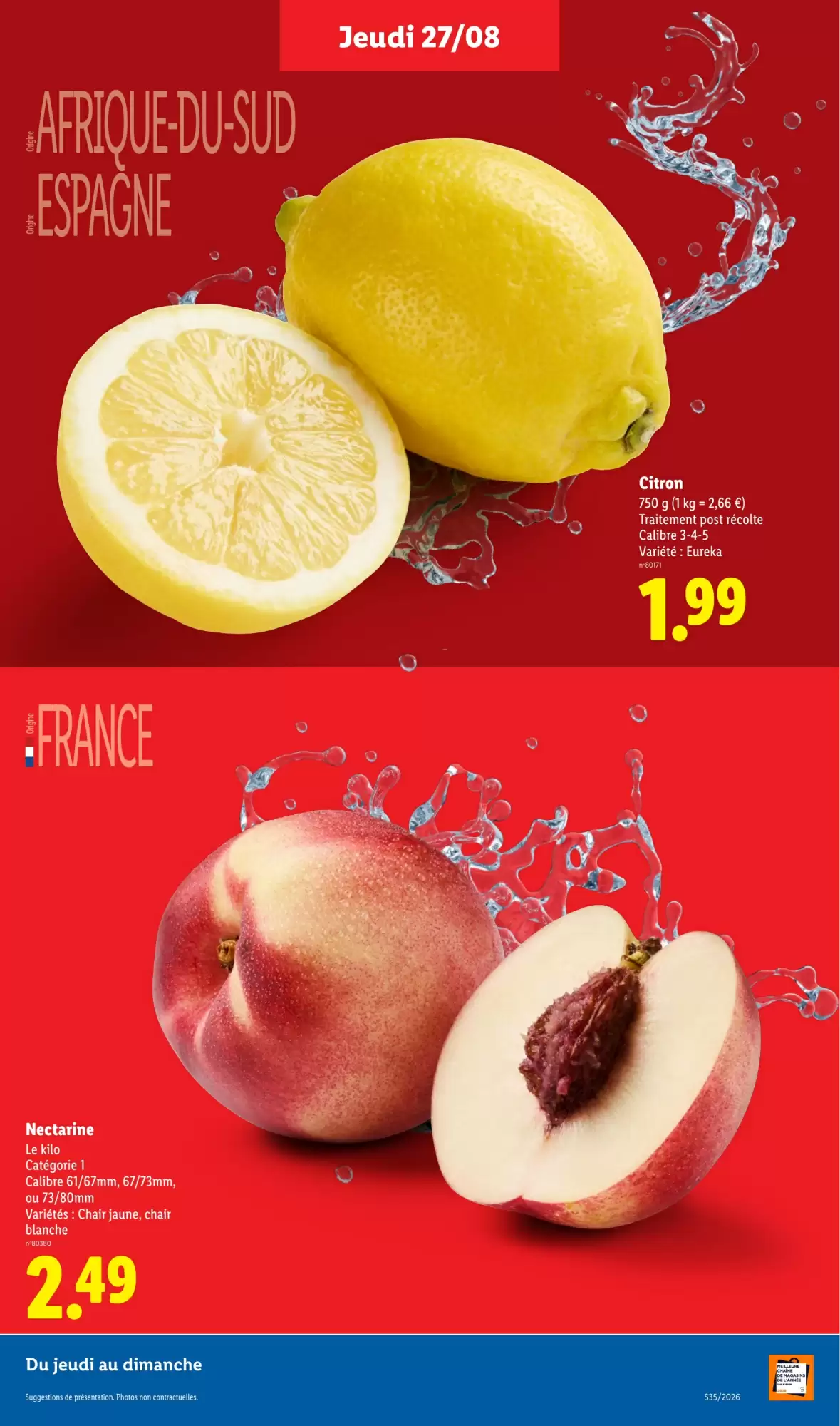 Catalogue Lidl du 27 août au 2 septembre 2026 – page 5