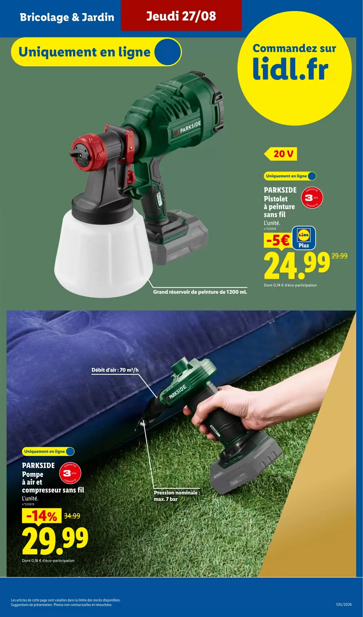 Catalogue Lidl du 27 août au 2 septembre 2026 – page 7