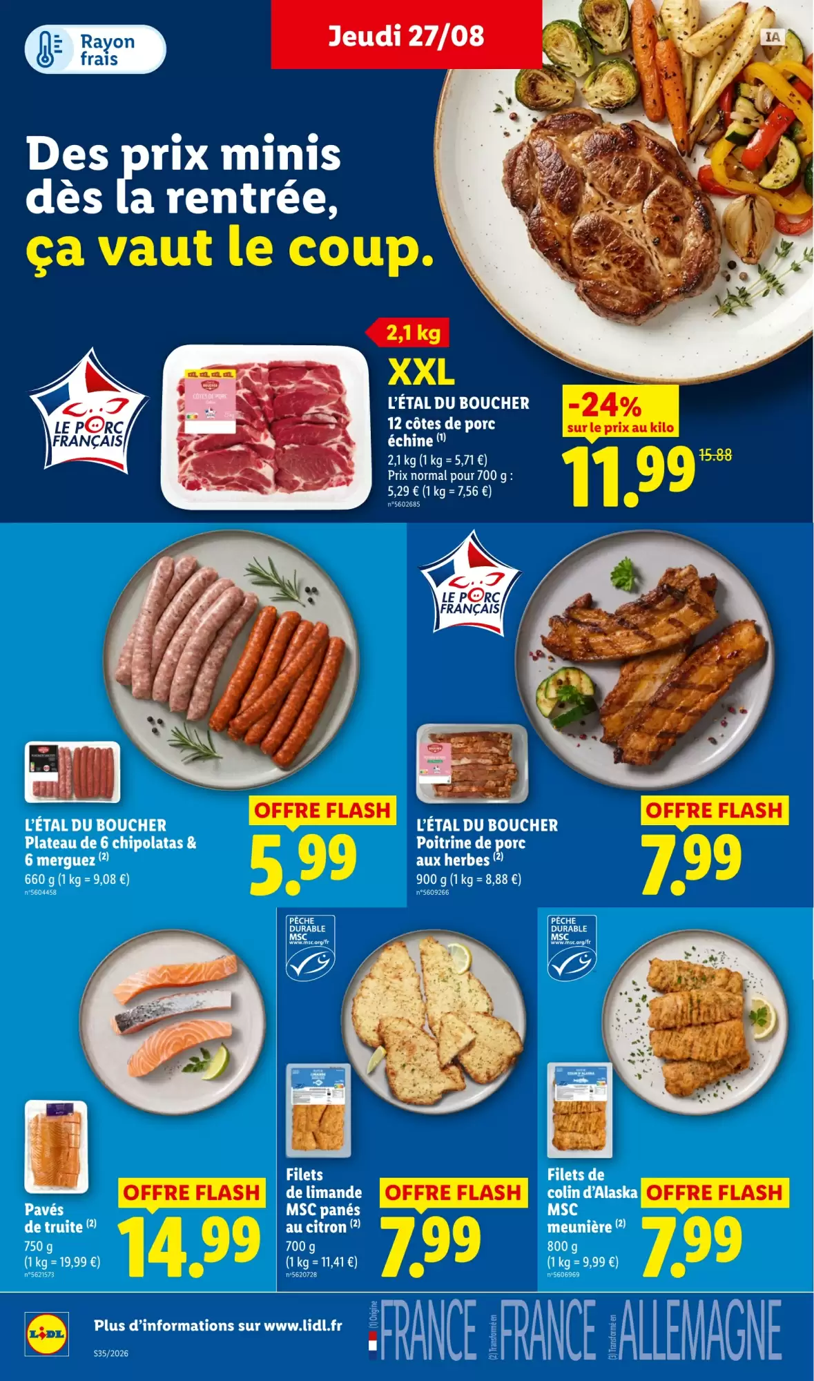Catalogue Lidl du 27 août au 2 septembre 2026 – page 10