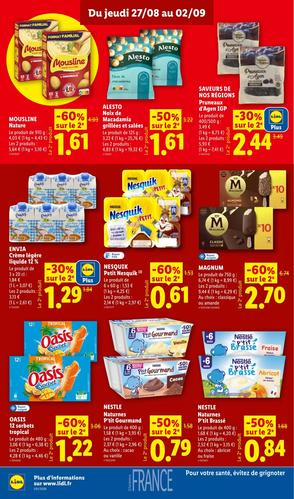 Catalogue Lidl du 27 août au 2 septembre 2026 – page 14