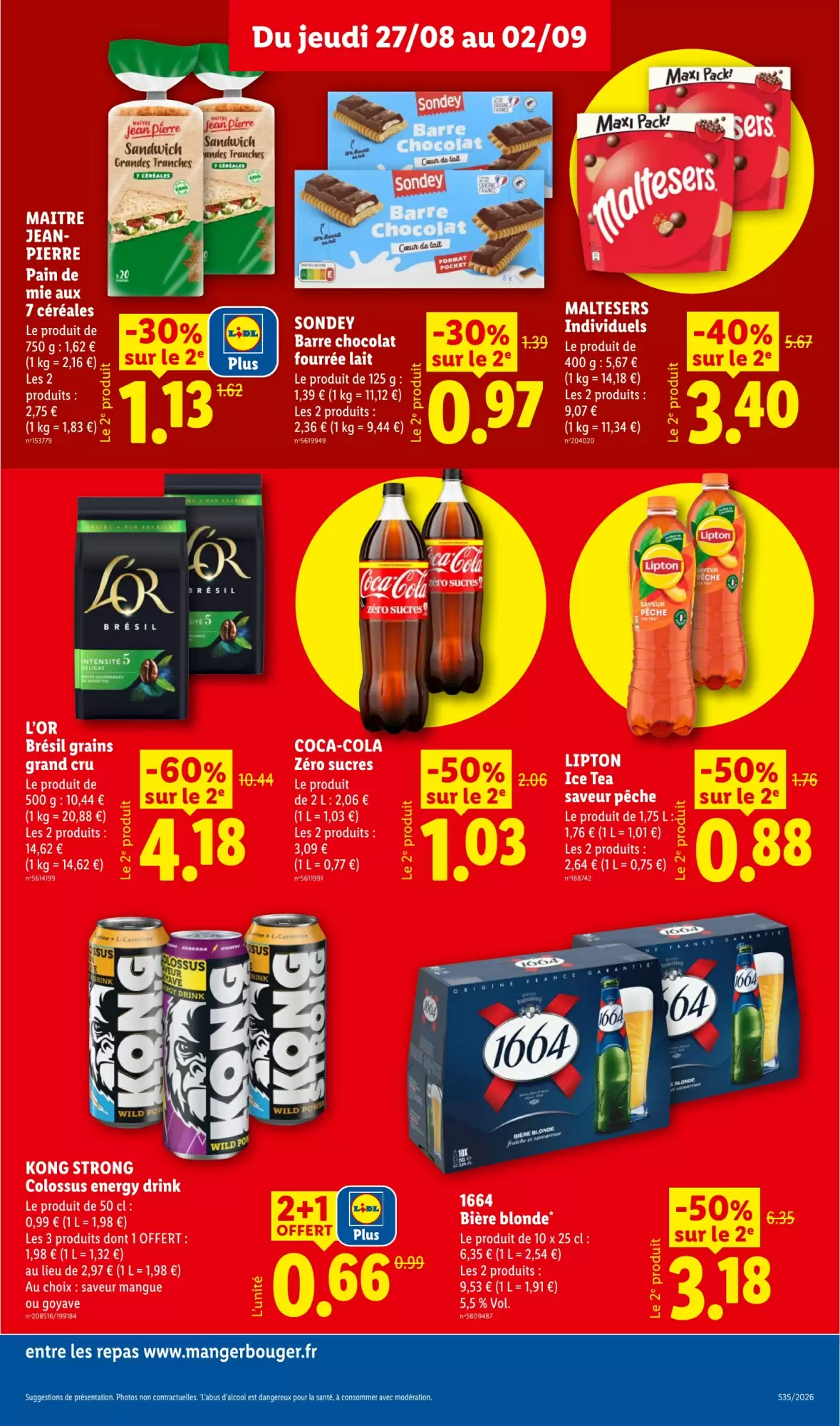 Catalogue Lidl du 27 août au 2 septembre 2026 – page 15