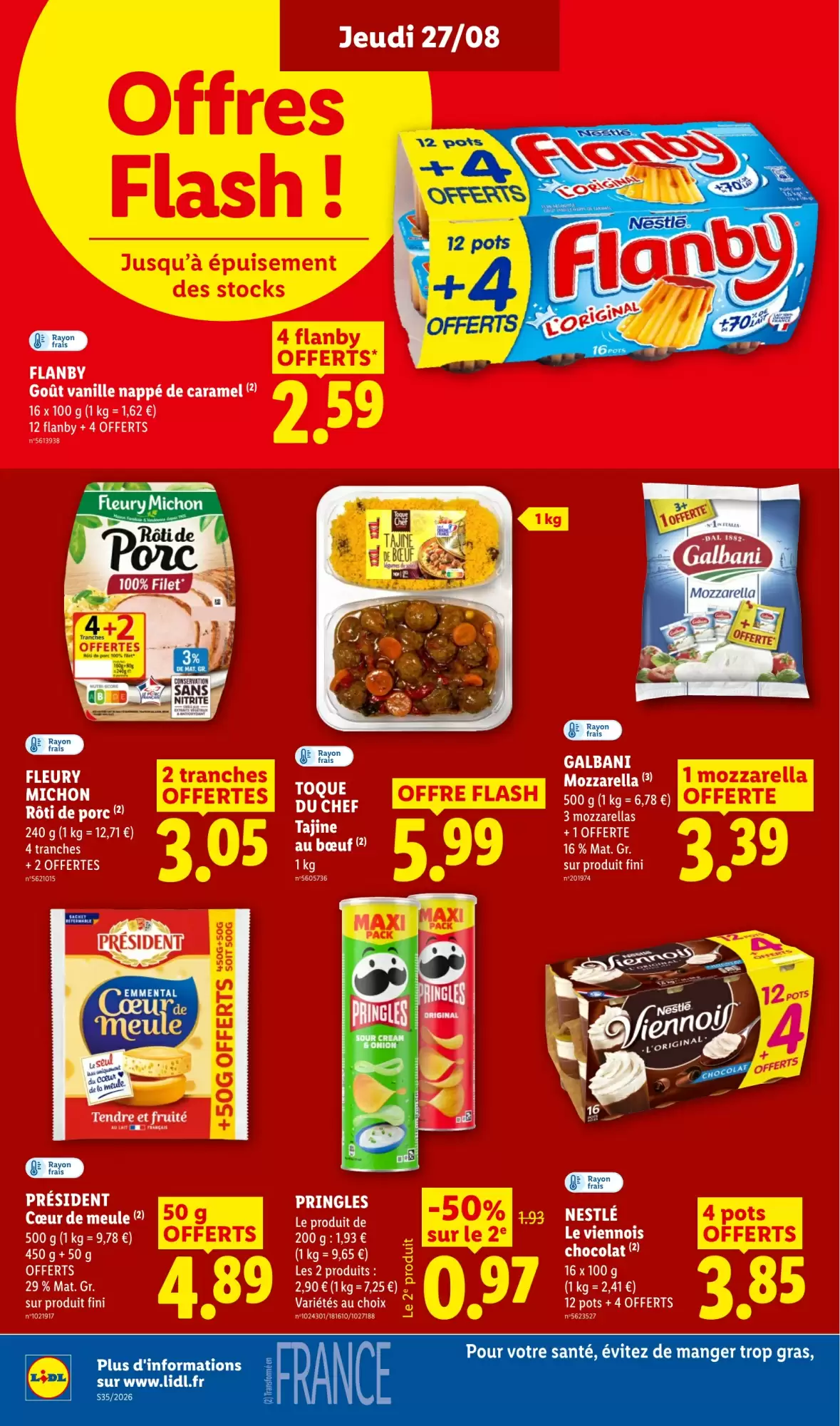 Catalogue Lidl du 27 août au 2 septembre 2026 – page 16