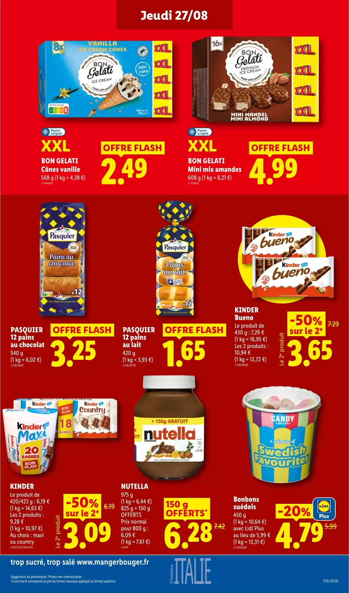 Catalogue Lidl du 27 août au 2 septembre 2026 – page 17