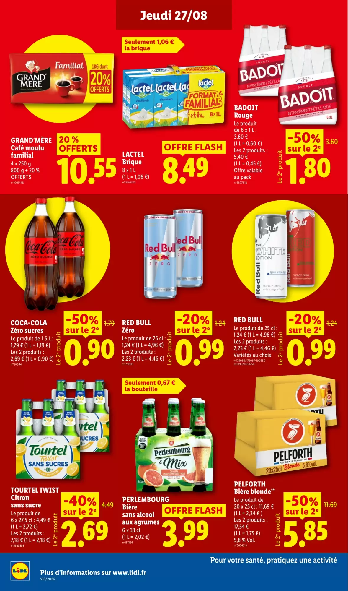 Catalogue Lidl du 27 août au 2 septembre 2026 – page 18