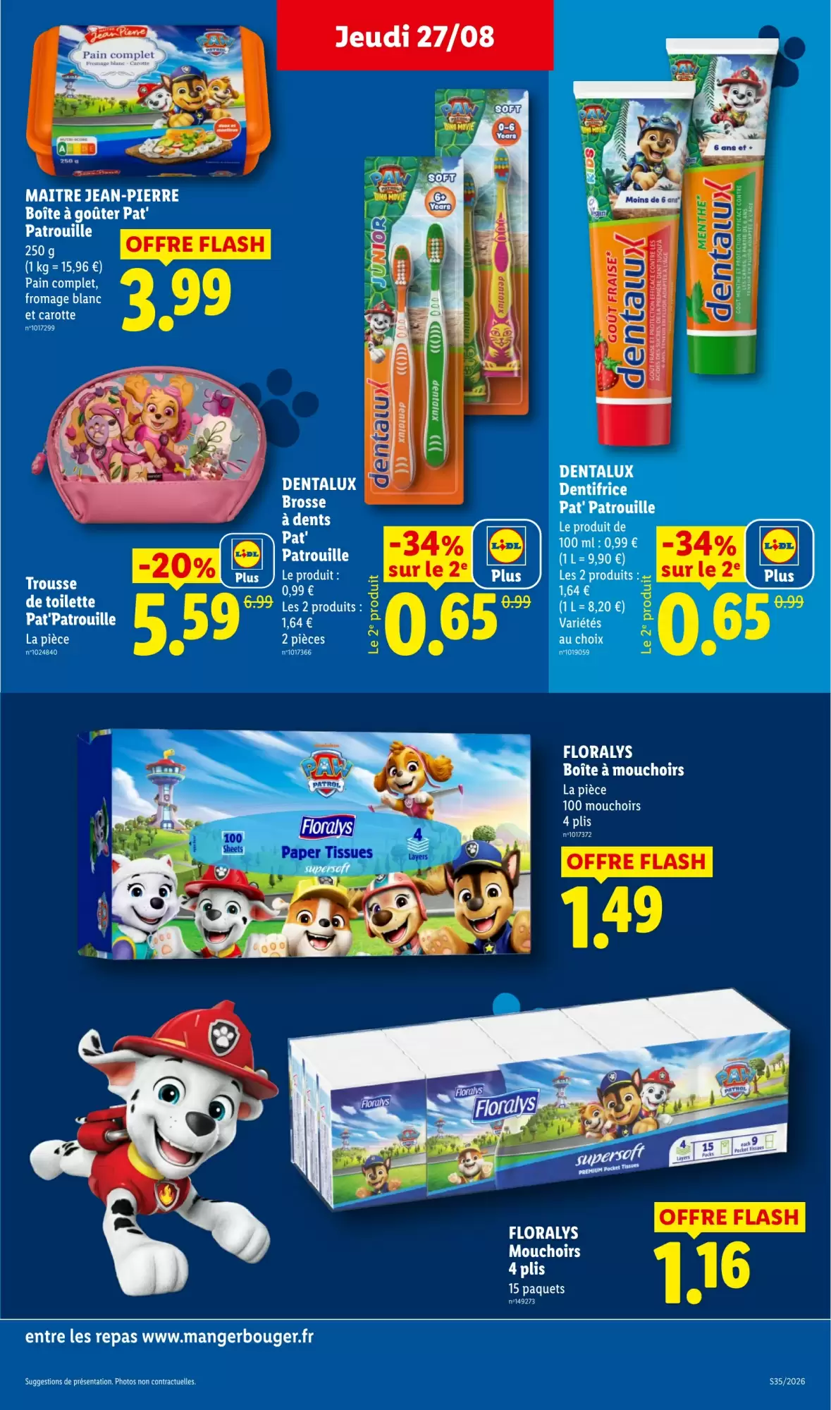Catalogue Lidl du 27 août au 2 septembre 2026 – page 21
