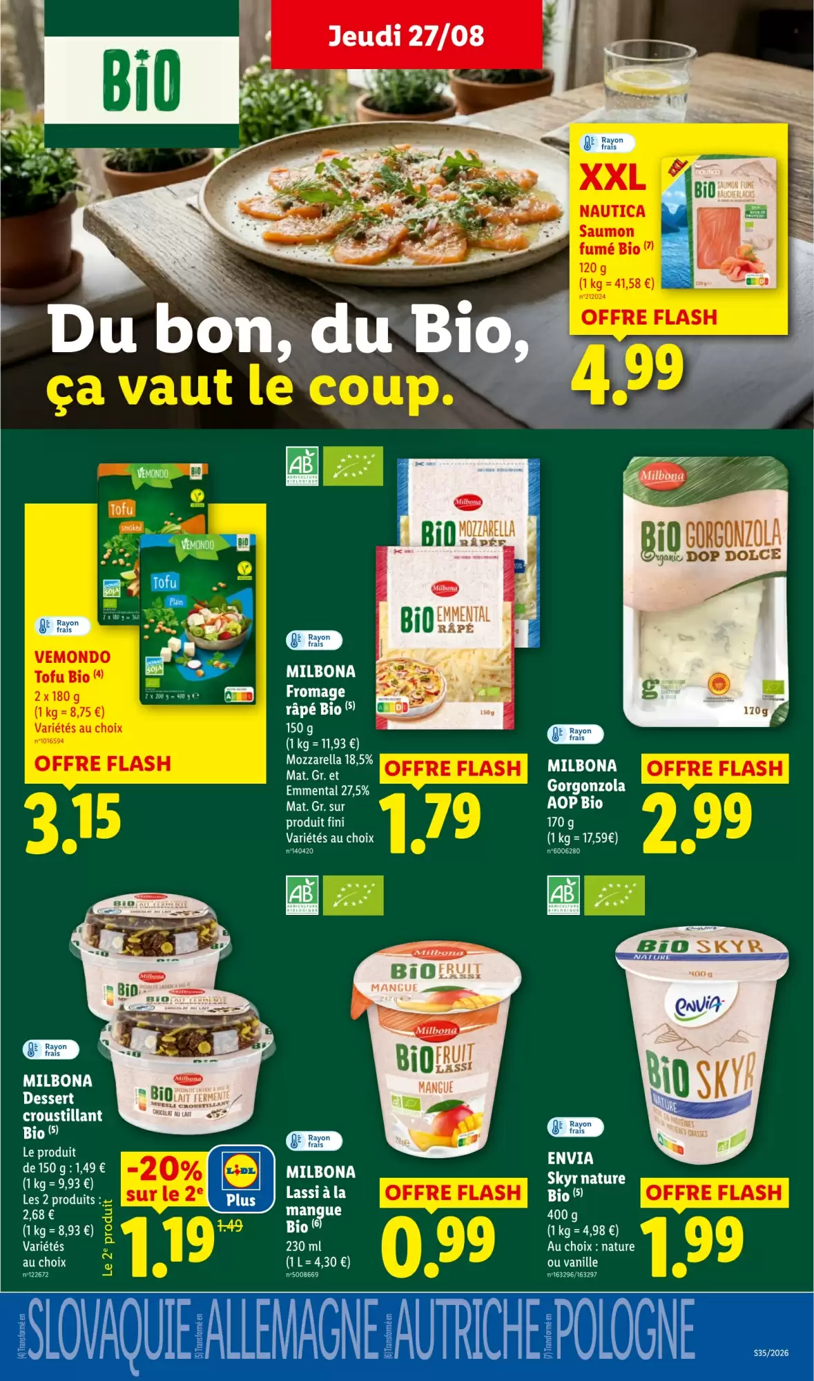 Catalogue Lidl du 27 août au 2 septembre 2026 – page 23