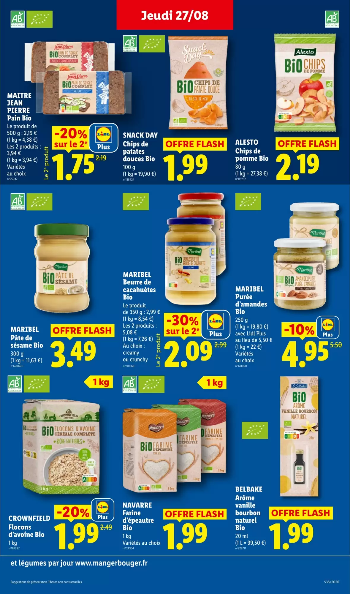 Catalogue Lidl du 27 août au 2 septembre 2026 – page 25