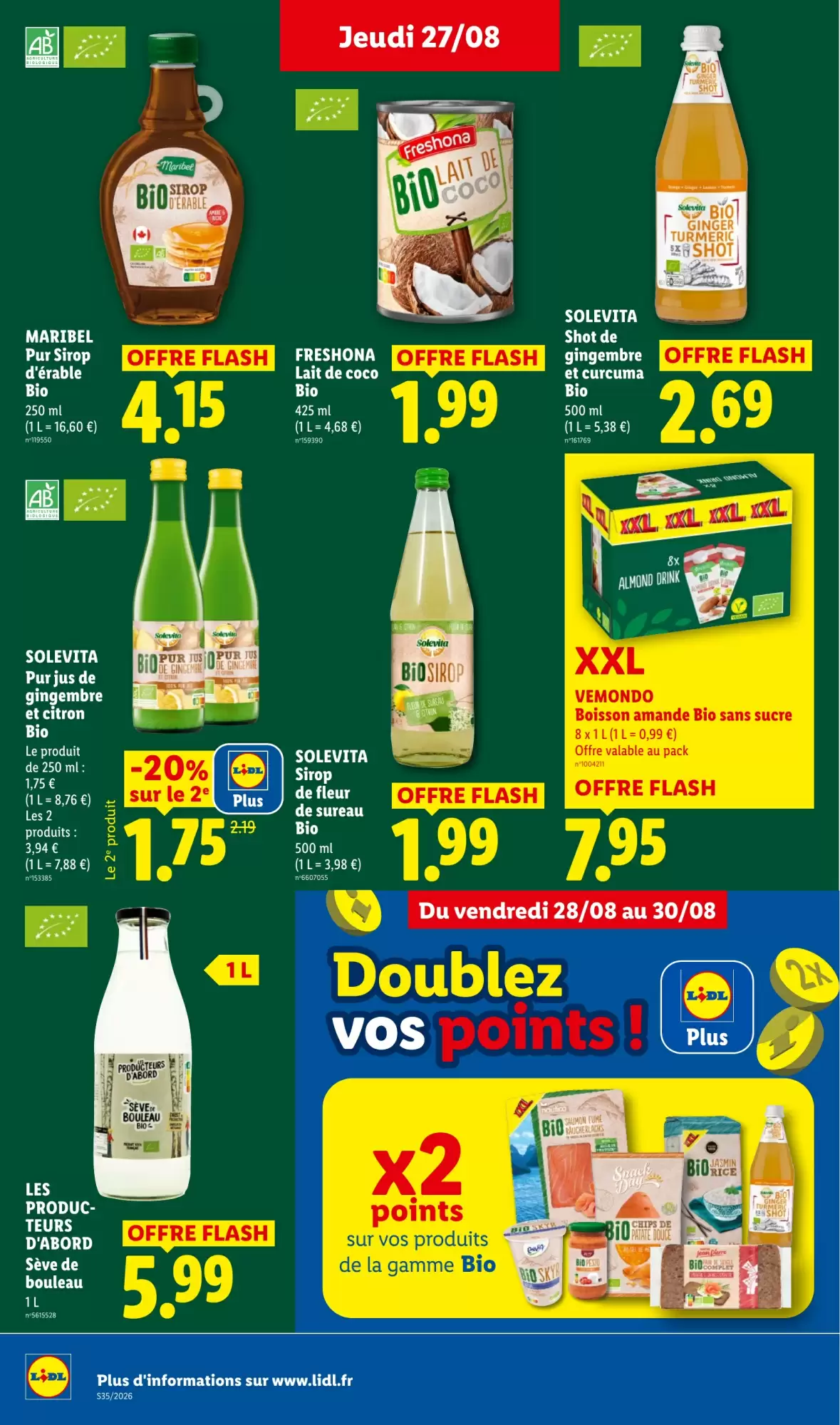 Catalogue Lidl du 27 août au 2 septembre 2026 – page 26