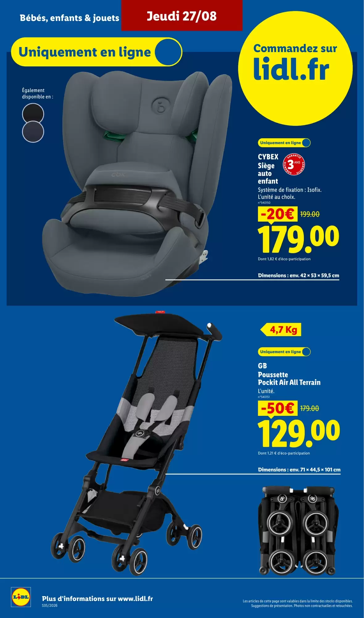 Catalogue Lidl du 27 août au 2 septembre 2026 – page 32