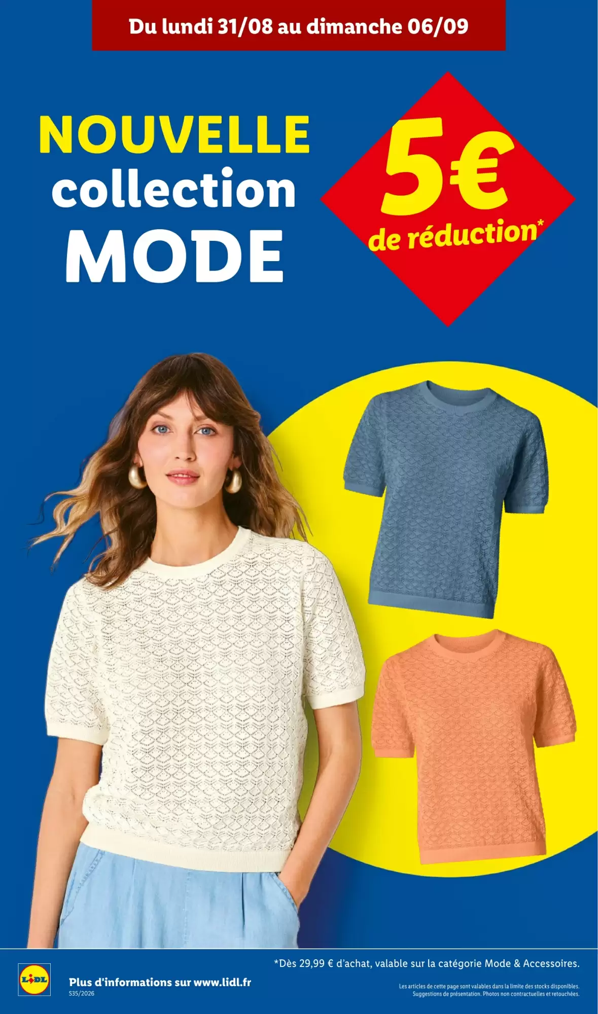 Catalogue Lidl du 27 août au 2 septembre 2026 – page 34