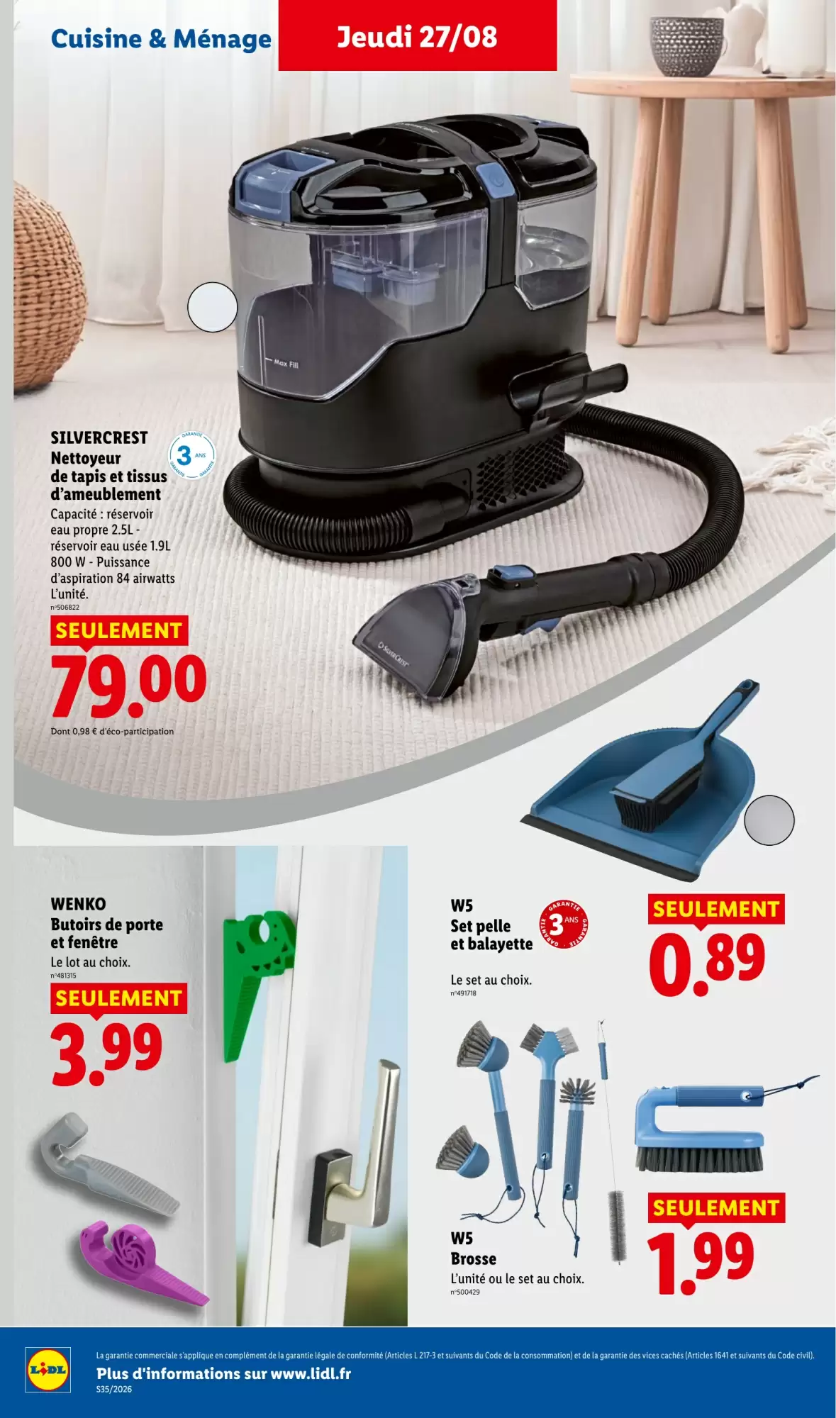 Catalogue Lidl du 27 août au 2 septembre 2026 – page 38