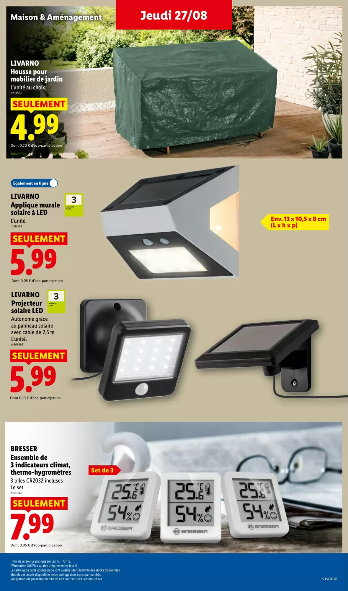 Catalogue Lidl du 27 août au 2 septembre 2026 – page 41