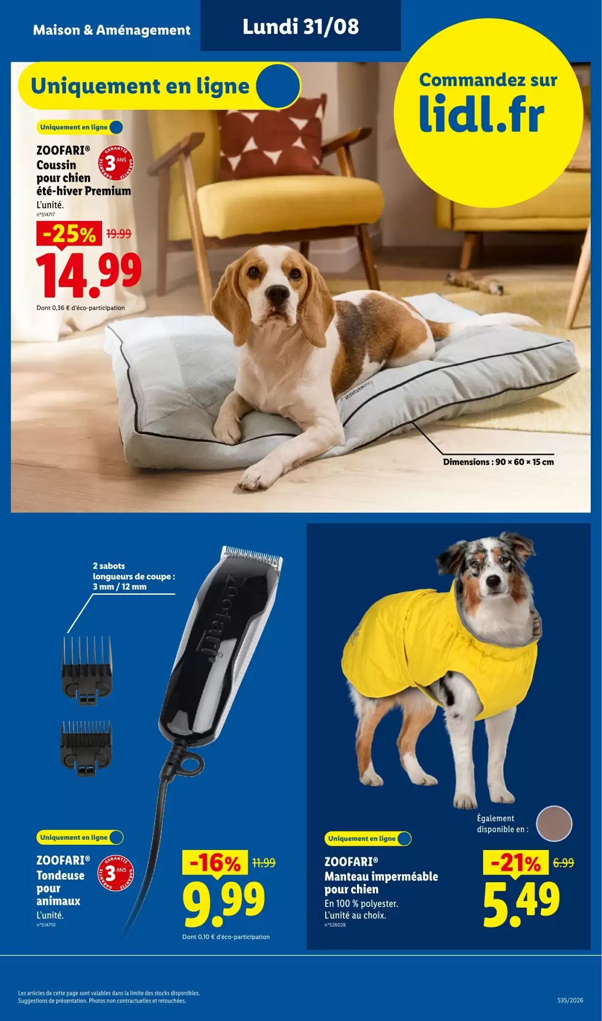Catalogue Lidl du 27 août au 2 septembre 2026 – page 47