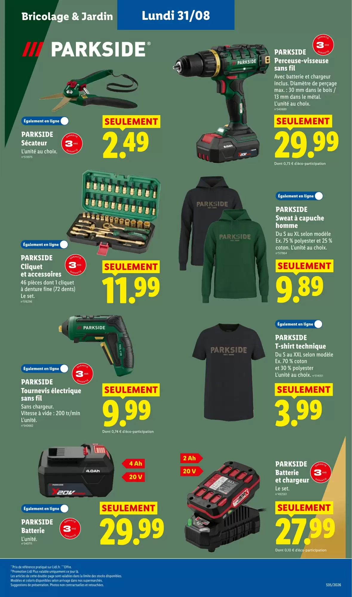 Catalogue Lidl du 27 août au 2 septembre 2026 – page 49