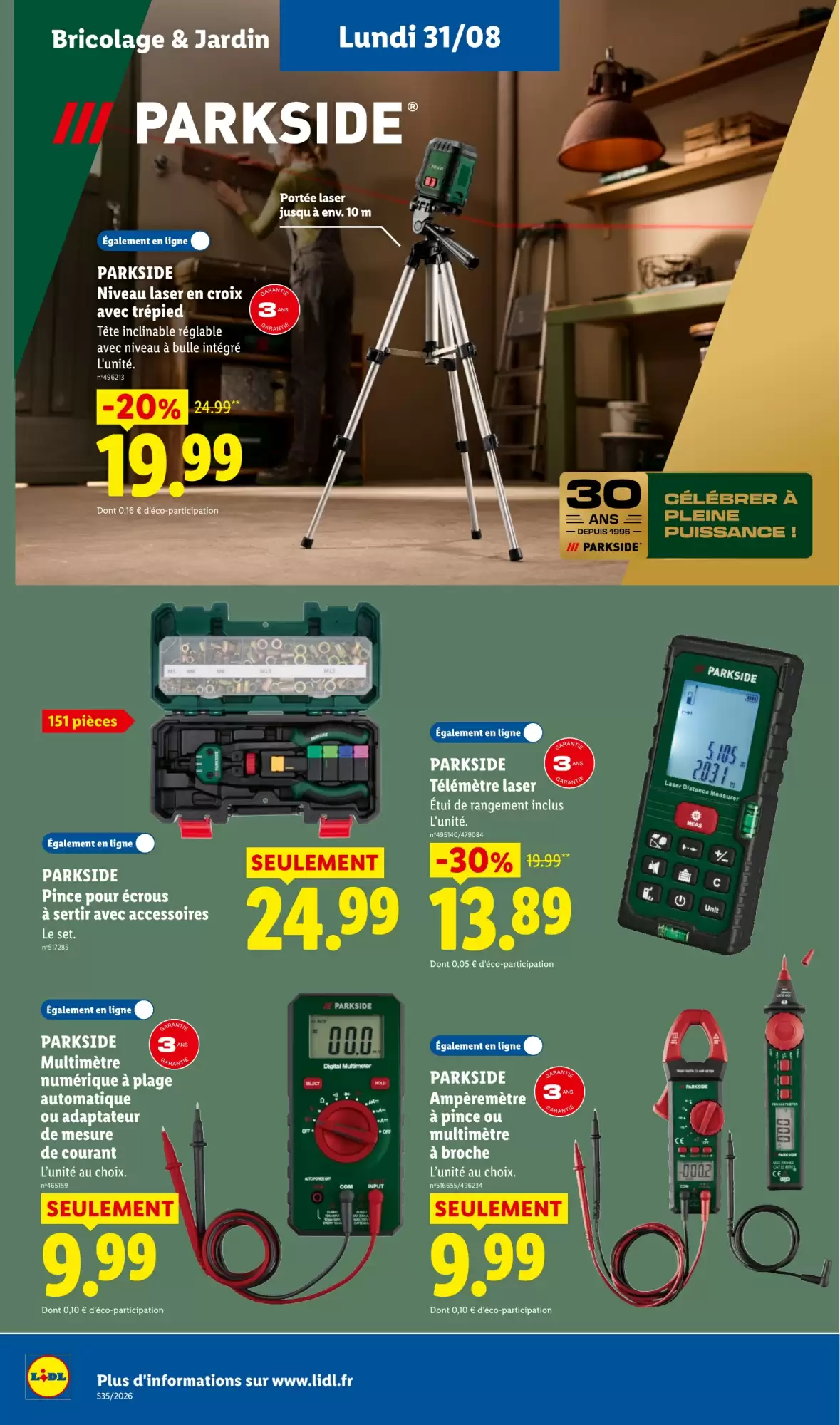 Catalogue Lidl du 27 août au 2 septembre 2026 – page 50