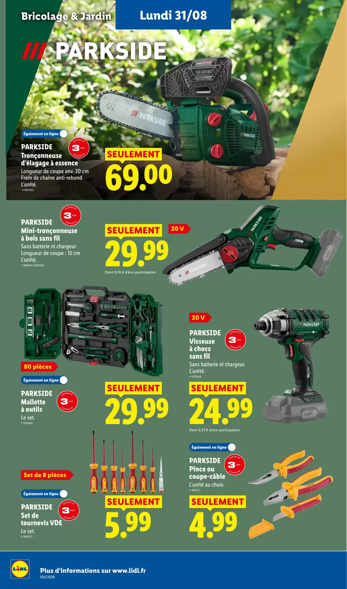 Catalogue Lidl du 27 août au 2 septembre 2026 – page 52