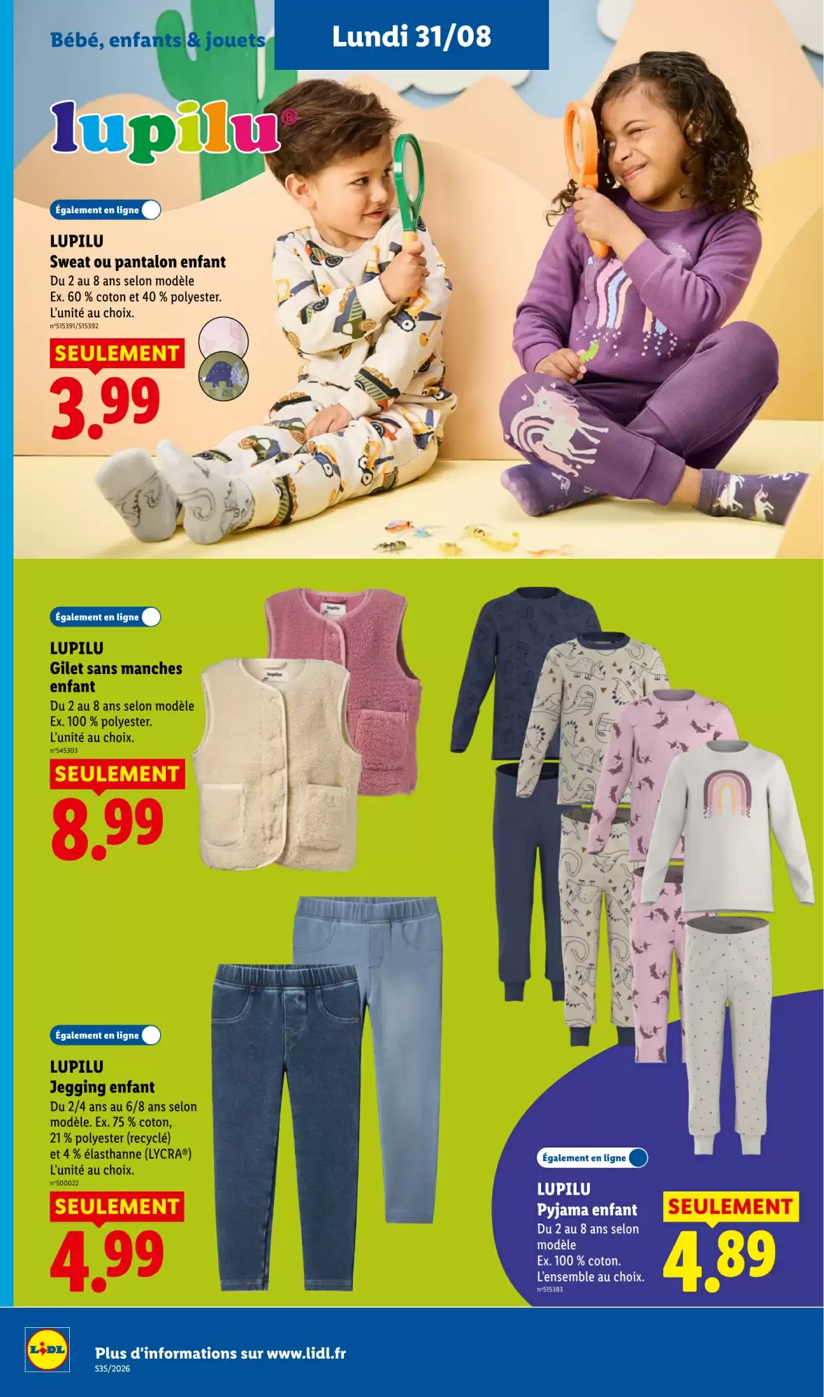 Catalogue Lidl du 27 août au 2 septembre 2026 – page 56