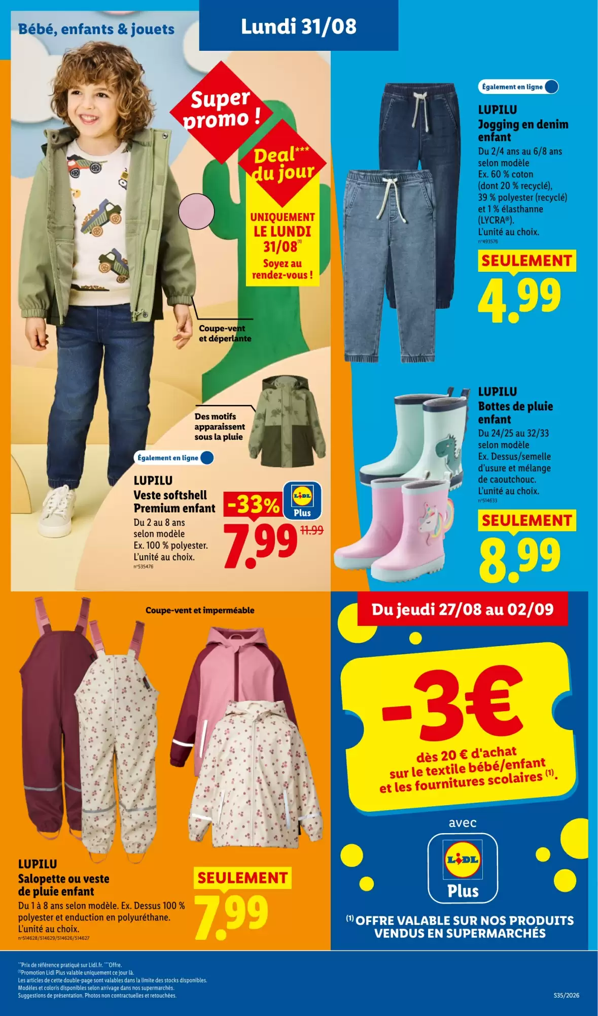 Catalogue Lidl du 27 août au 2 septembre 2026 – page 57