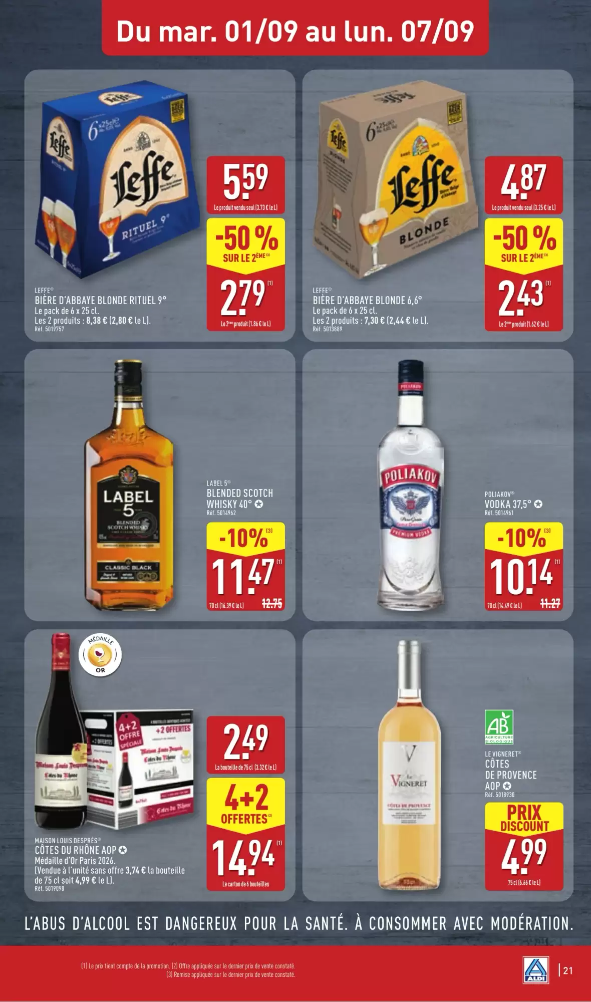 Catalogue Aldi 1er au 7 septembre 2026 - page 23