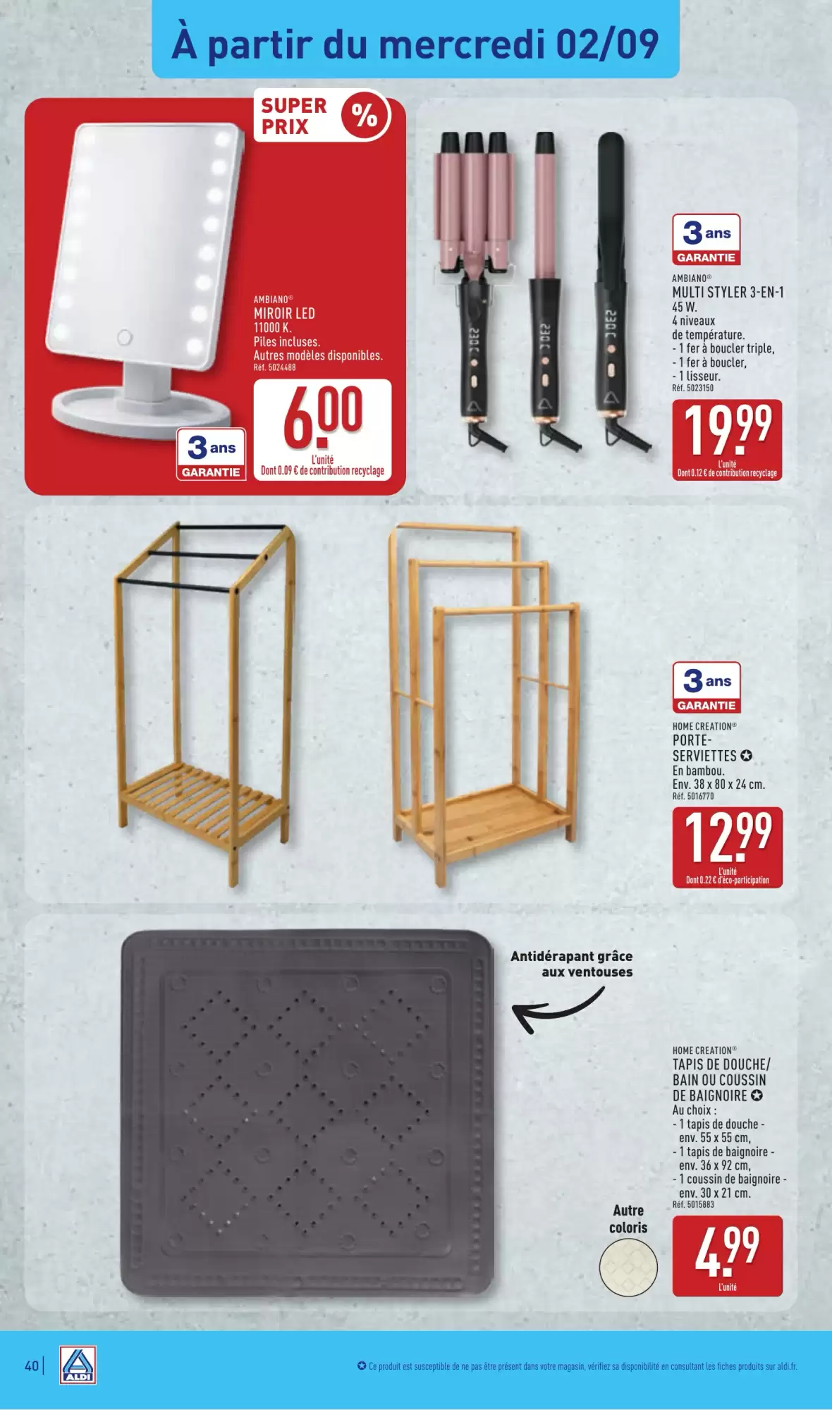 Catalogue Aldi 1er au 7 septembre 2026 - page 42