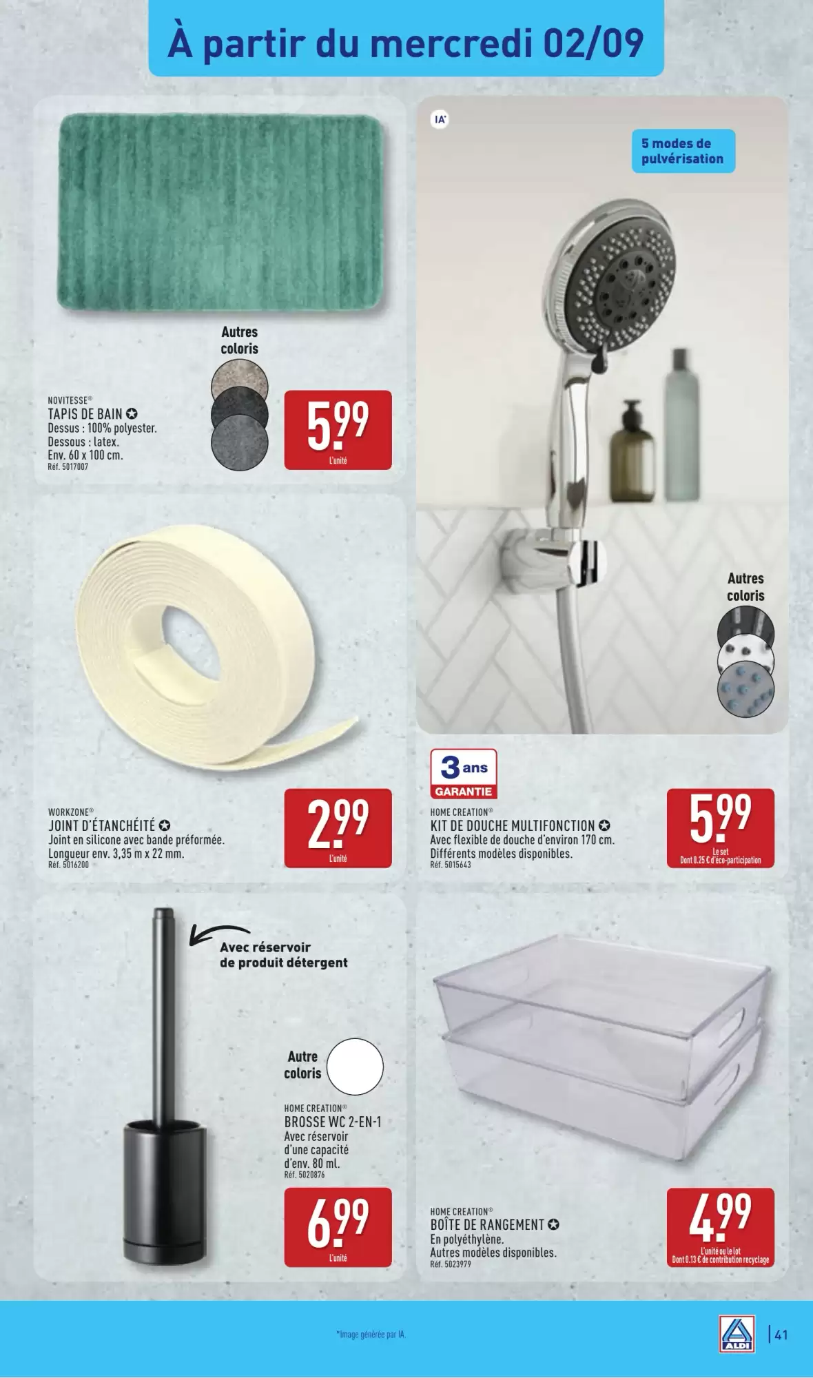 Catalogue Aldi 1er au 7 septembre 2026 - page 43
