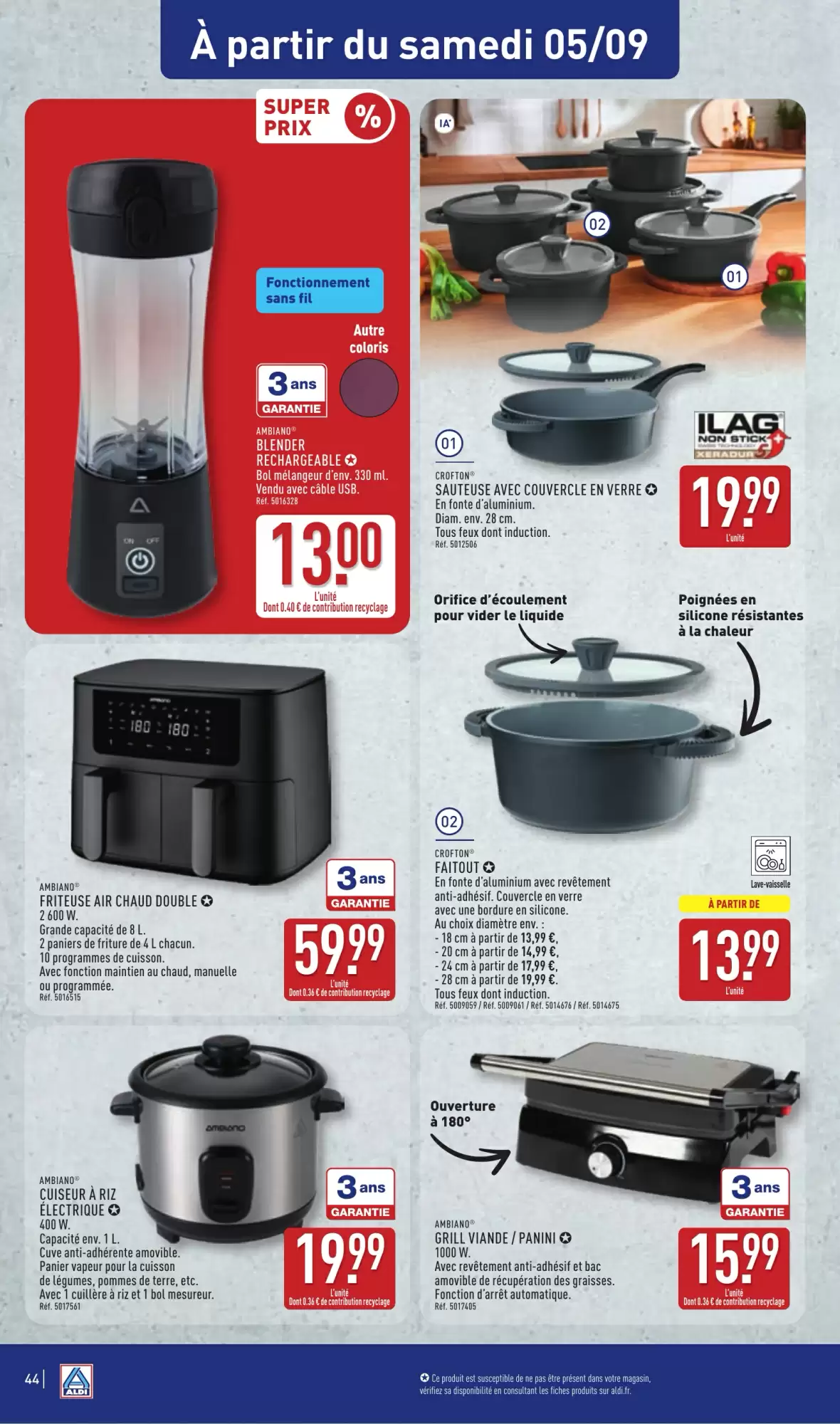 Catalogue Aldi 1er au 7 septembre 2026 - page 46