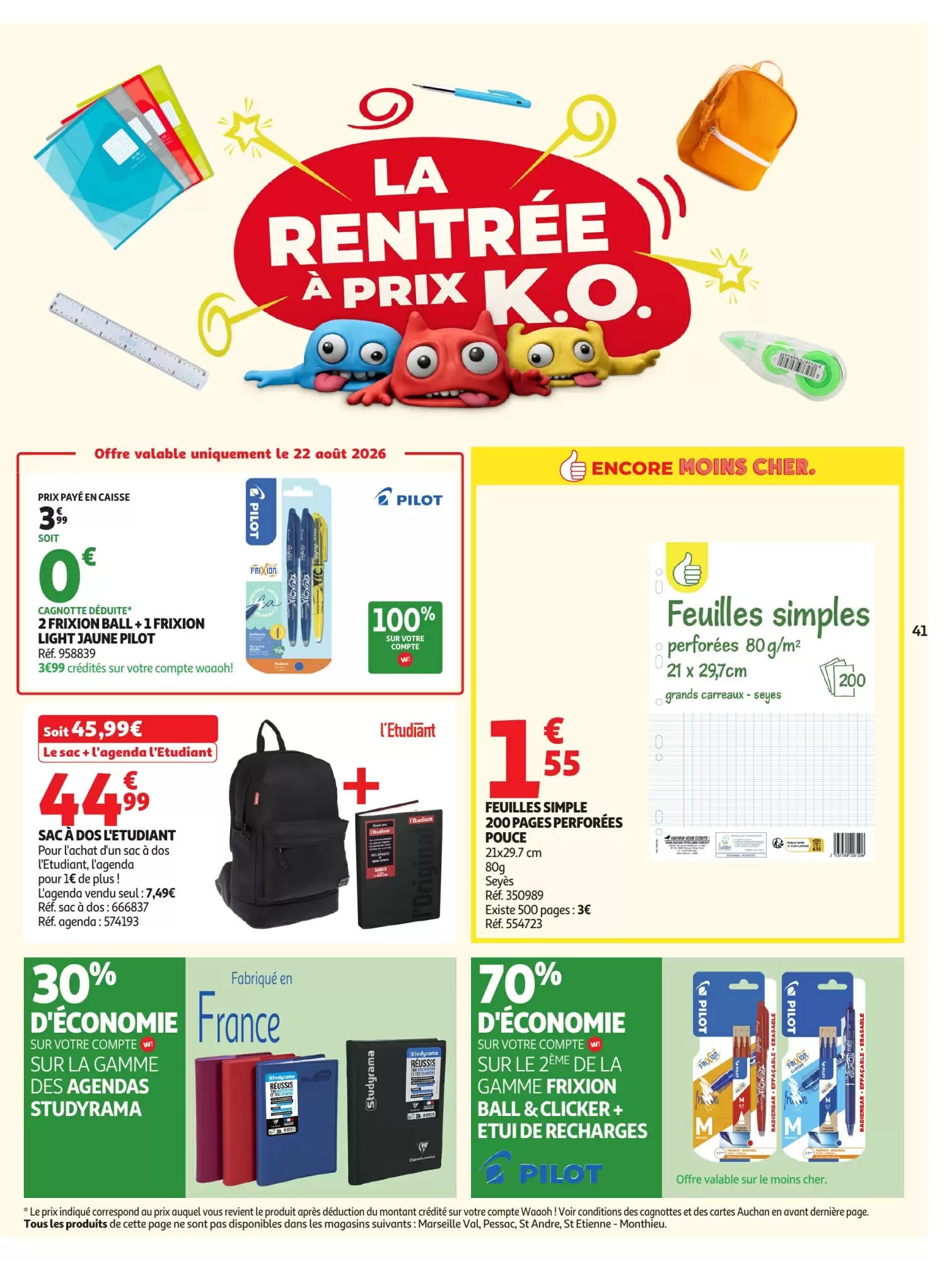 Catalogue Auchan du 18 — 30 août 2026 – page 41