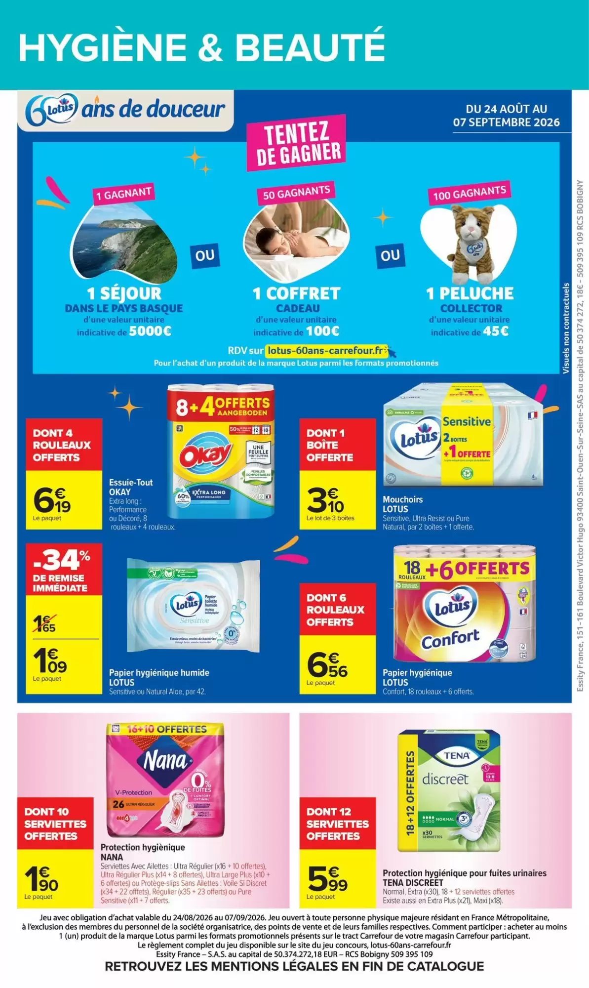 Catalogue Carrefour du 24 août au 7 septembre 2026 – page 62
