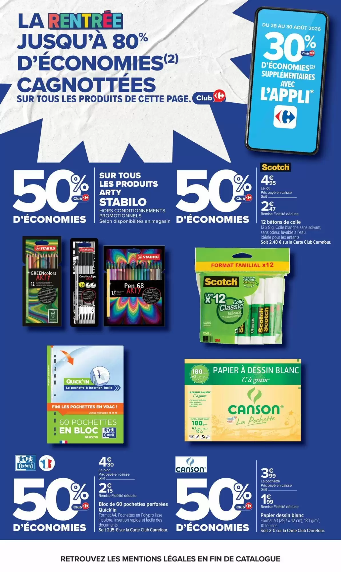 Catalogue Carrefour du 24 août au 7 septembre 2026 – page 83
