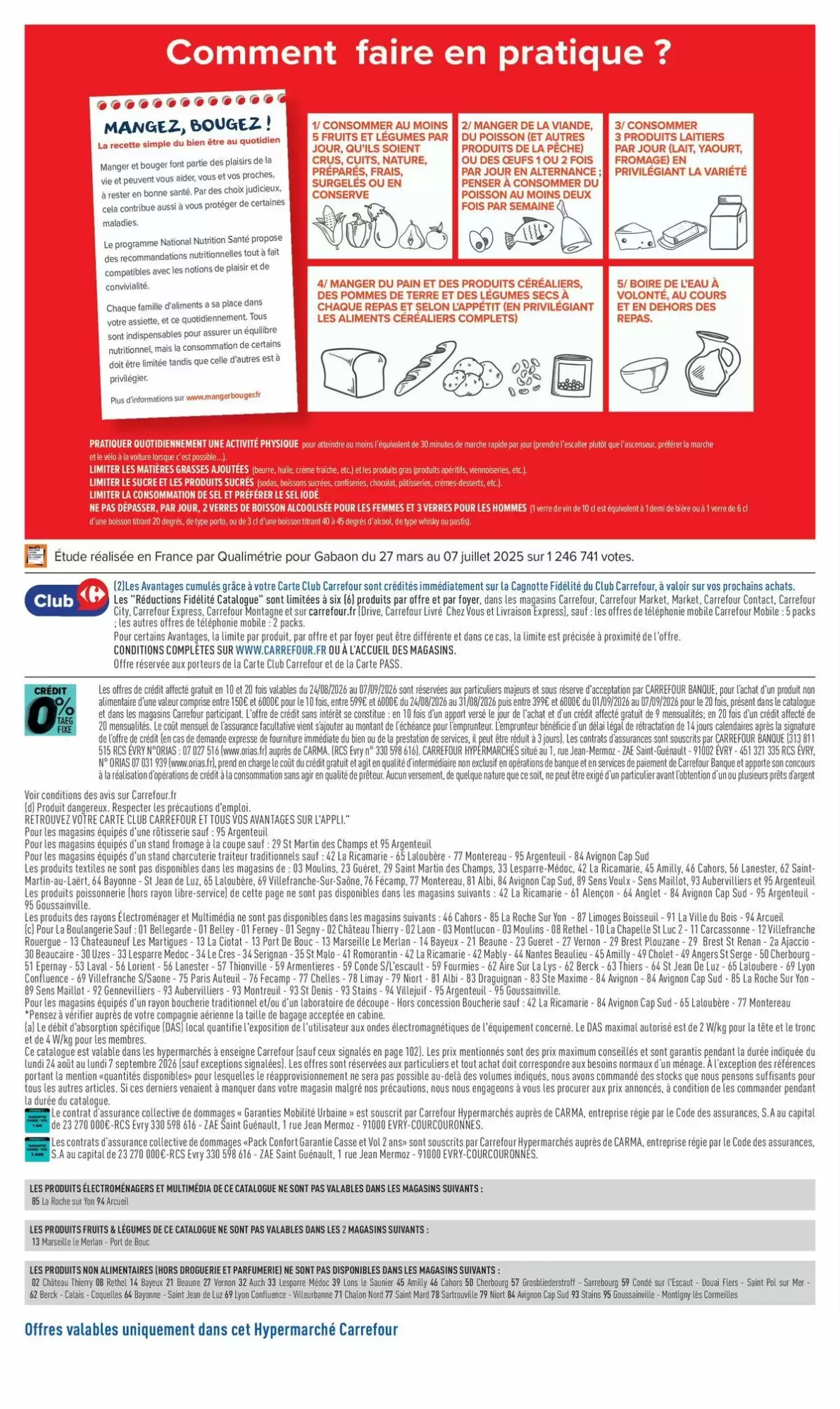 Catalogue Carrefour du 24 août au 7 septembre 2026 – page 96