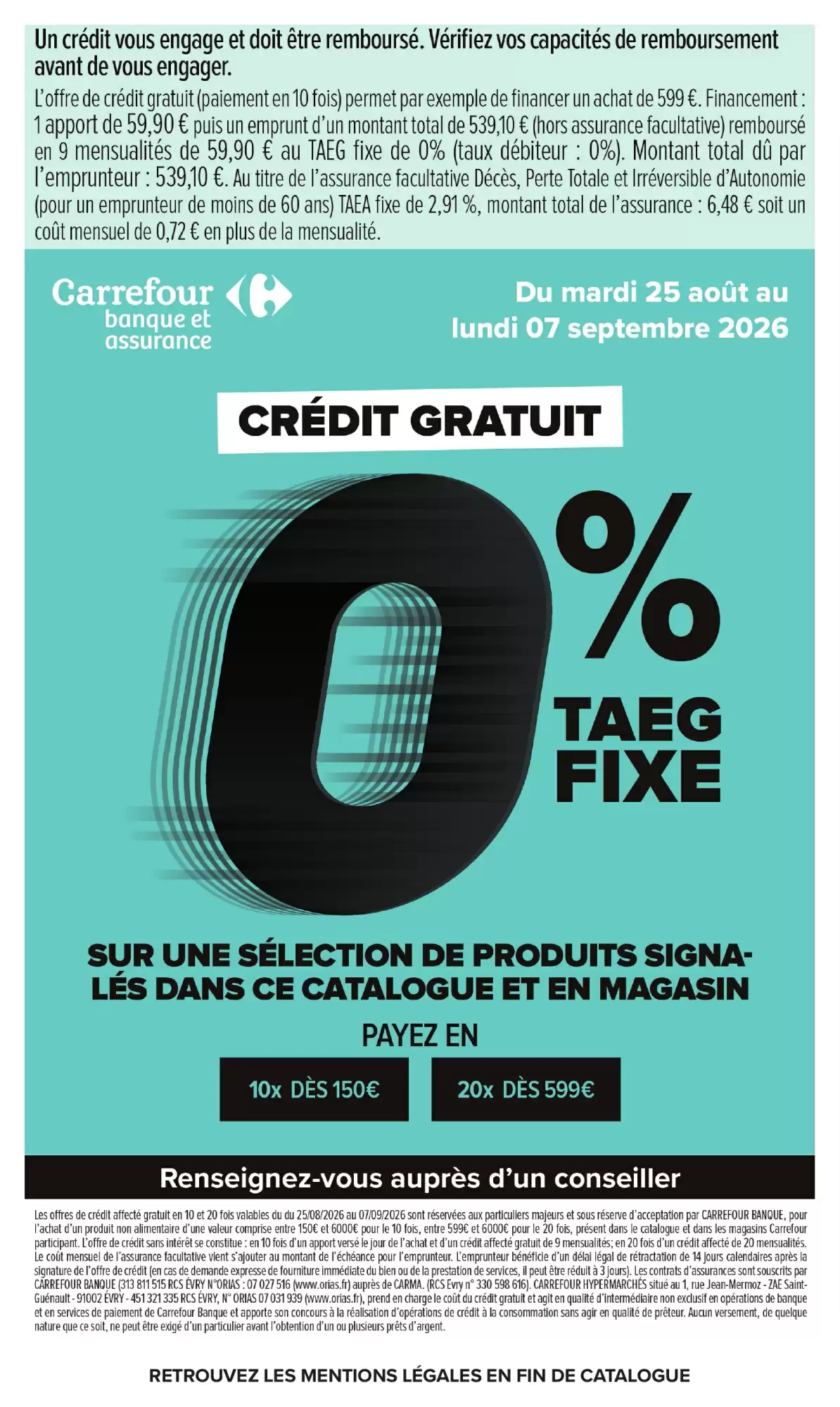 Catalogue Carrefour électro du 25 août — 7 septembre 2026 – page 10