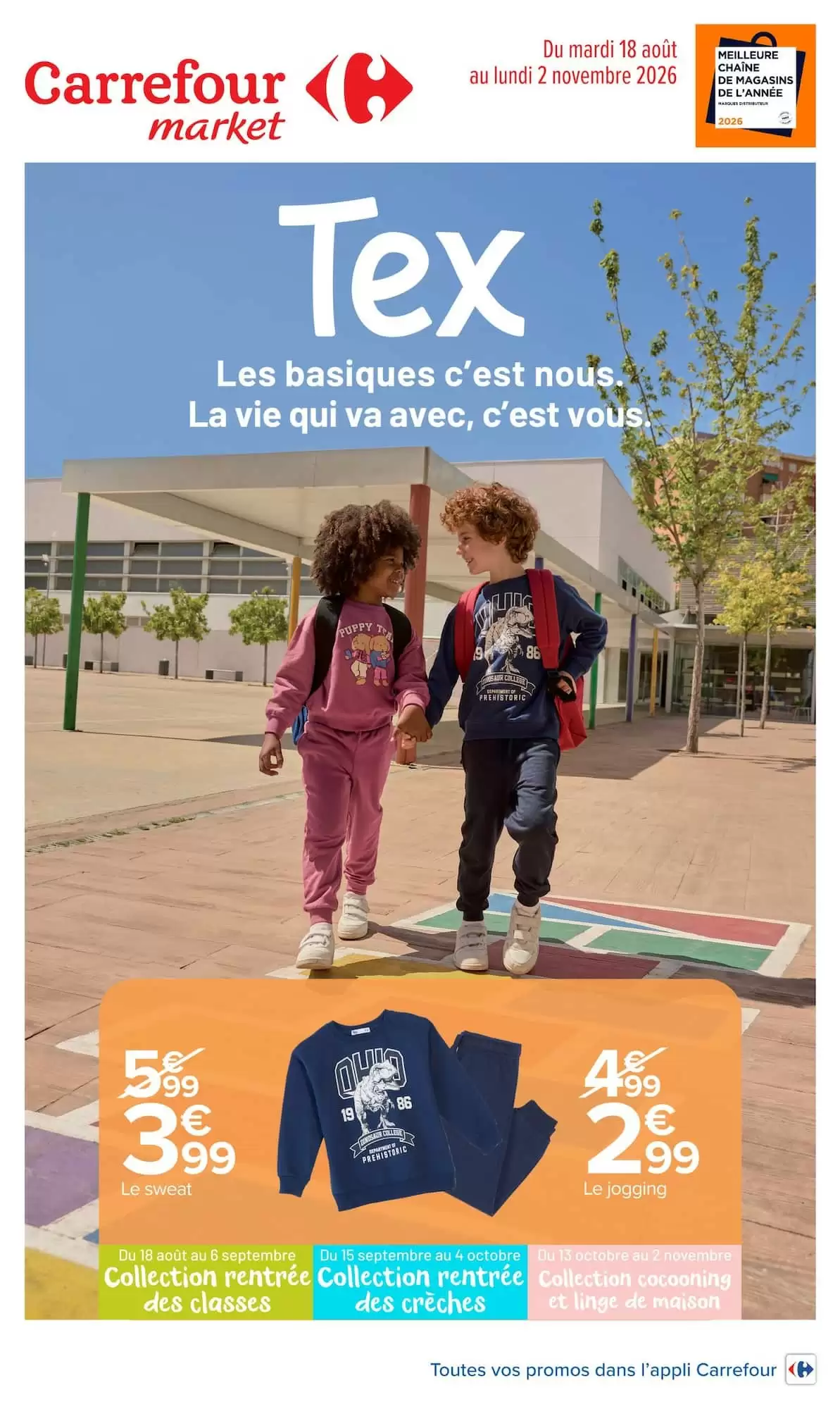 Catalogue Carrefour Market du 18 août au 2 novembre 2026 – page 1