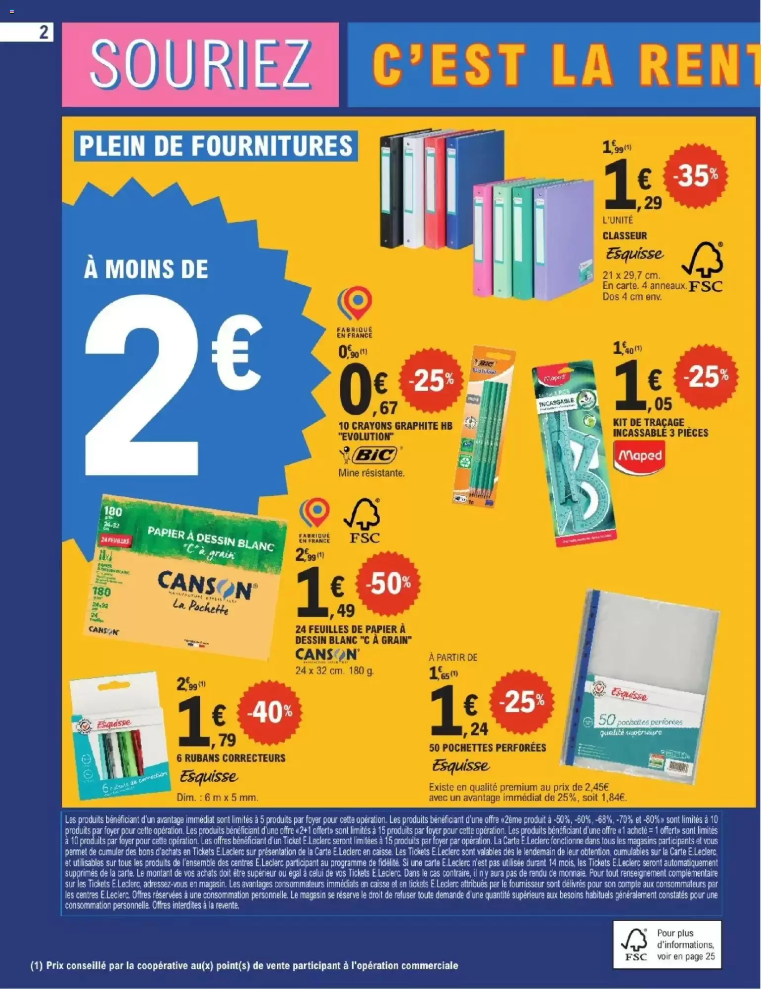 Catalogue E.Leclerc du 28 juillet au 29 août 2026 – page 2