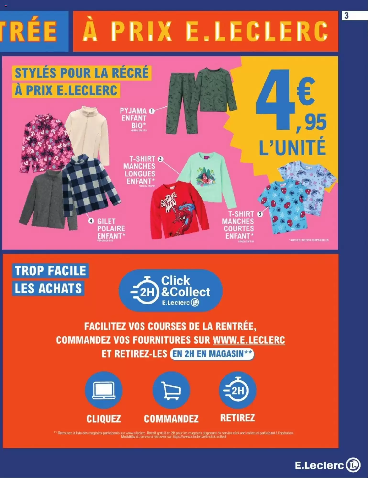 Catalogue E.Leclerc du 28 juillet au 29 août 2026 – page 3